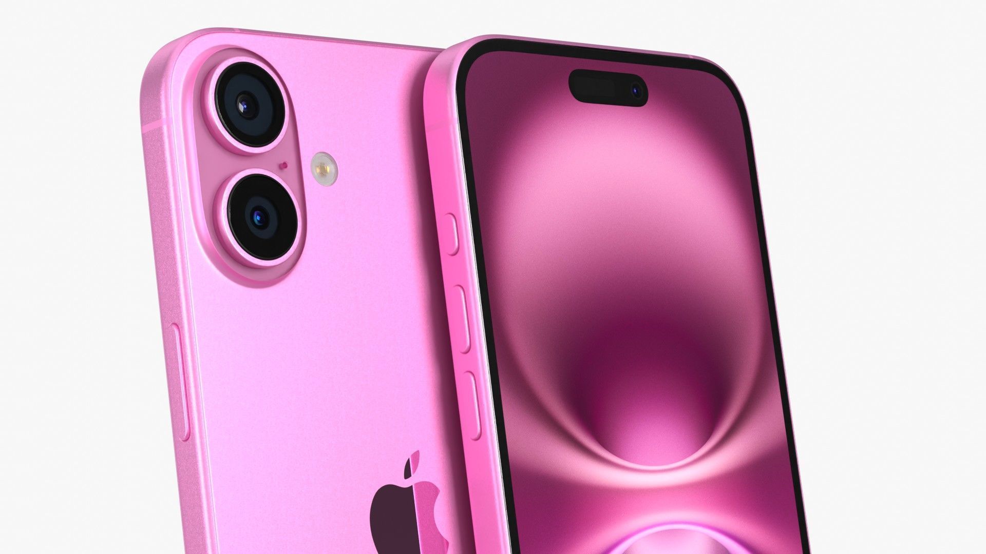 Apple iPhone 16 Plus Pink 3D model_3