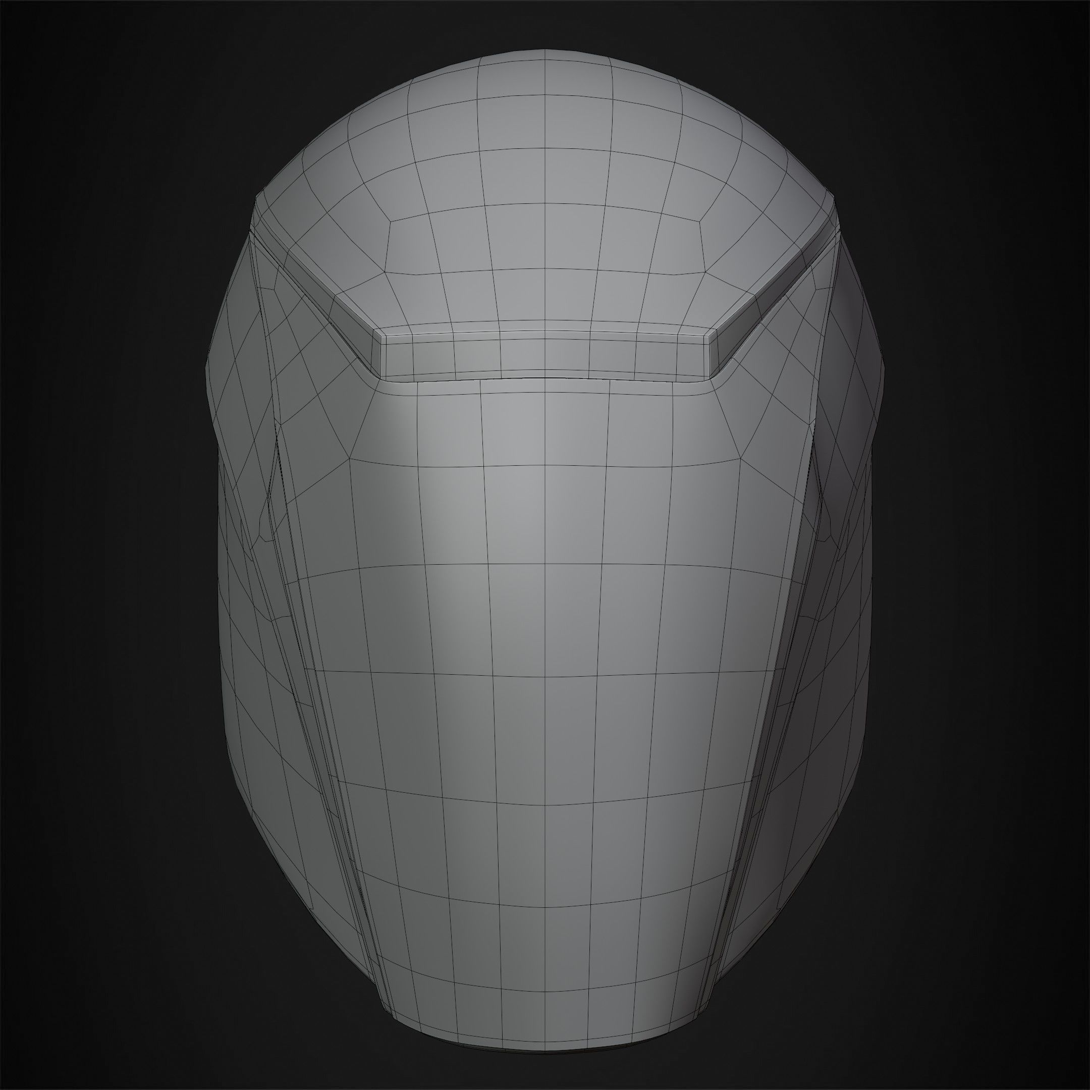 Tron Legacy Sam Flynn Helmet for Cosplay 3D print model_16