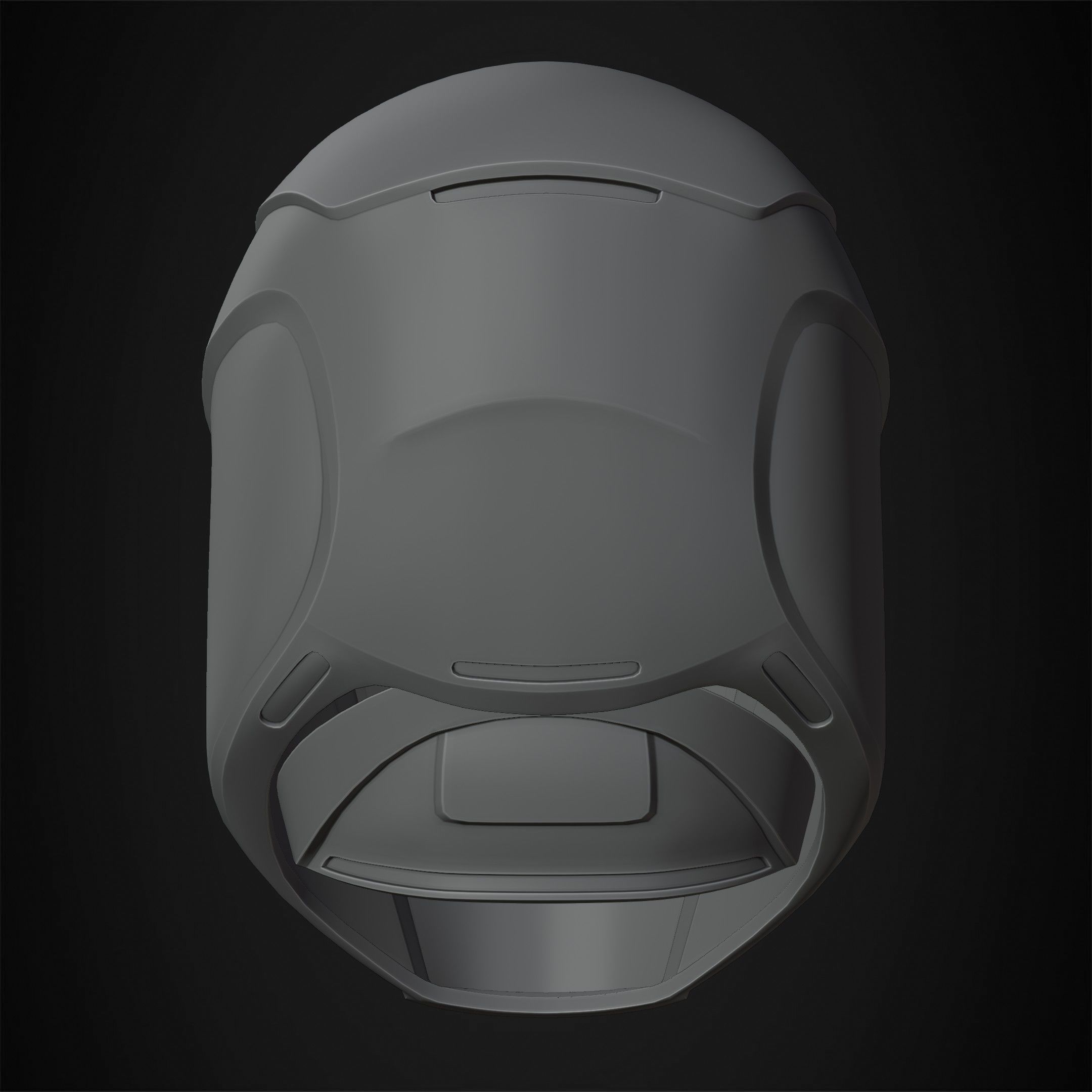 Tron Legacy Sam Flynn Helmet for Cosplay 3D print model_23