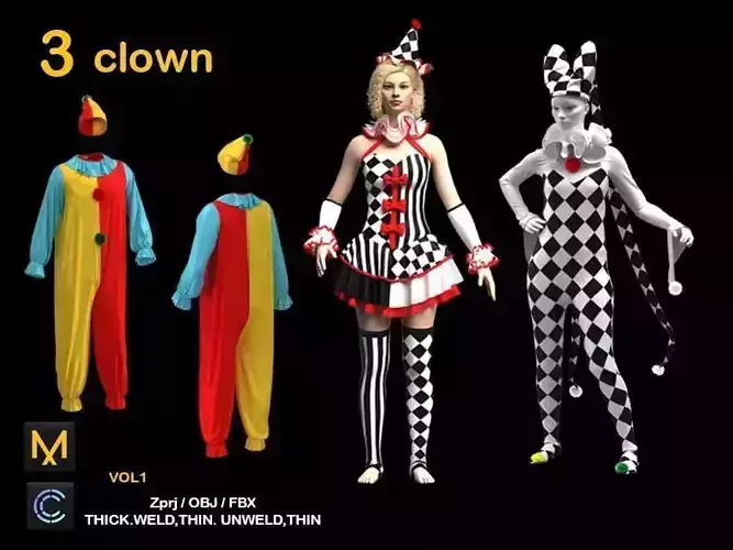 3 CLOWN
