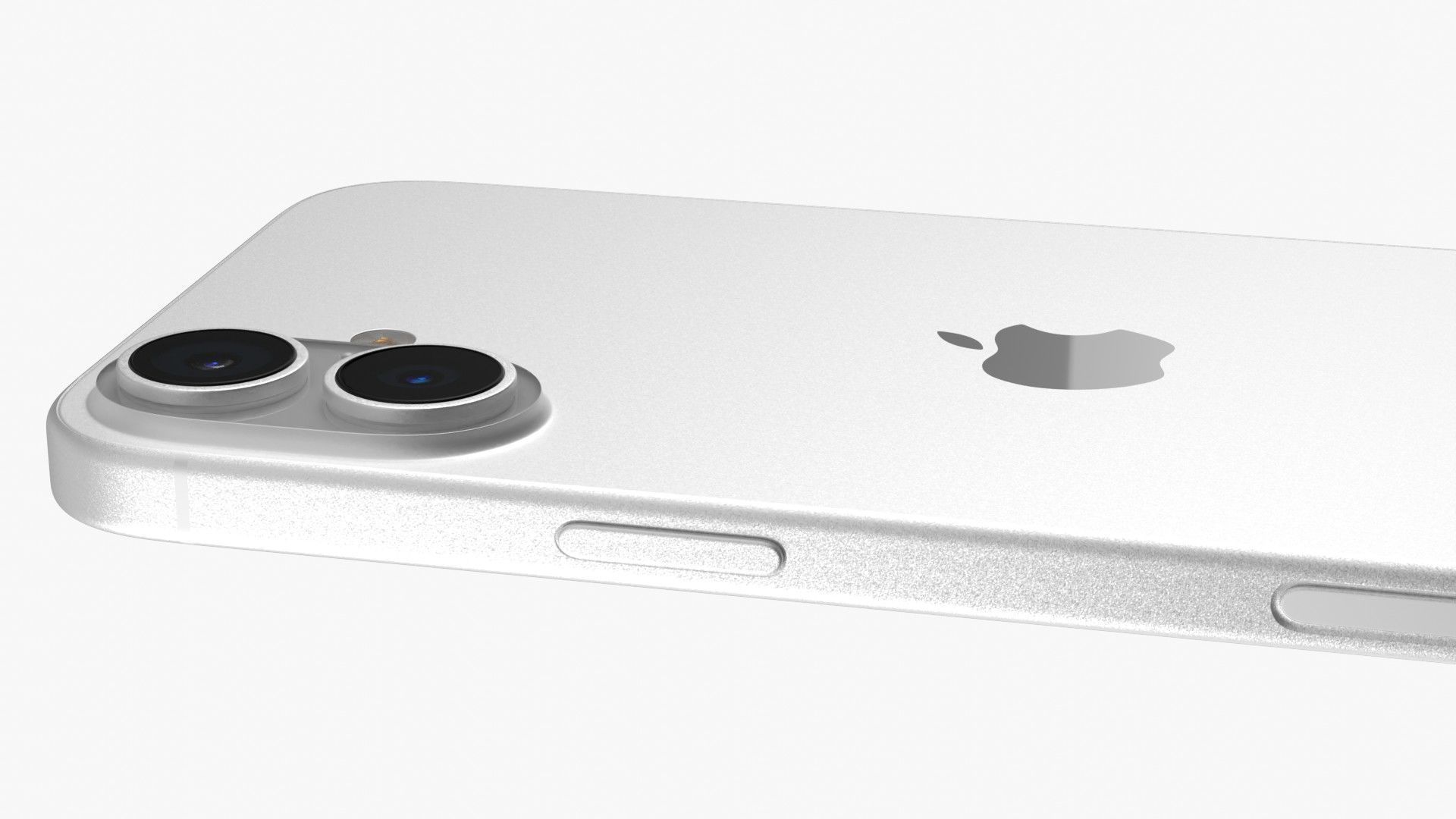 Apple iPhone 16 Plus White 3D model_5