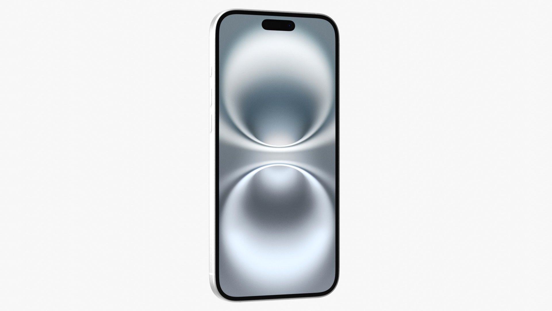 Apple iPhone 16 Plus White 3D model_8