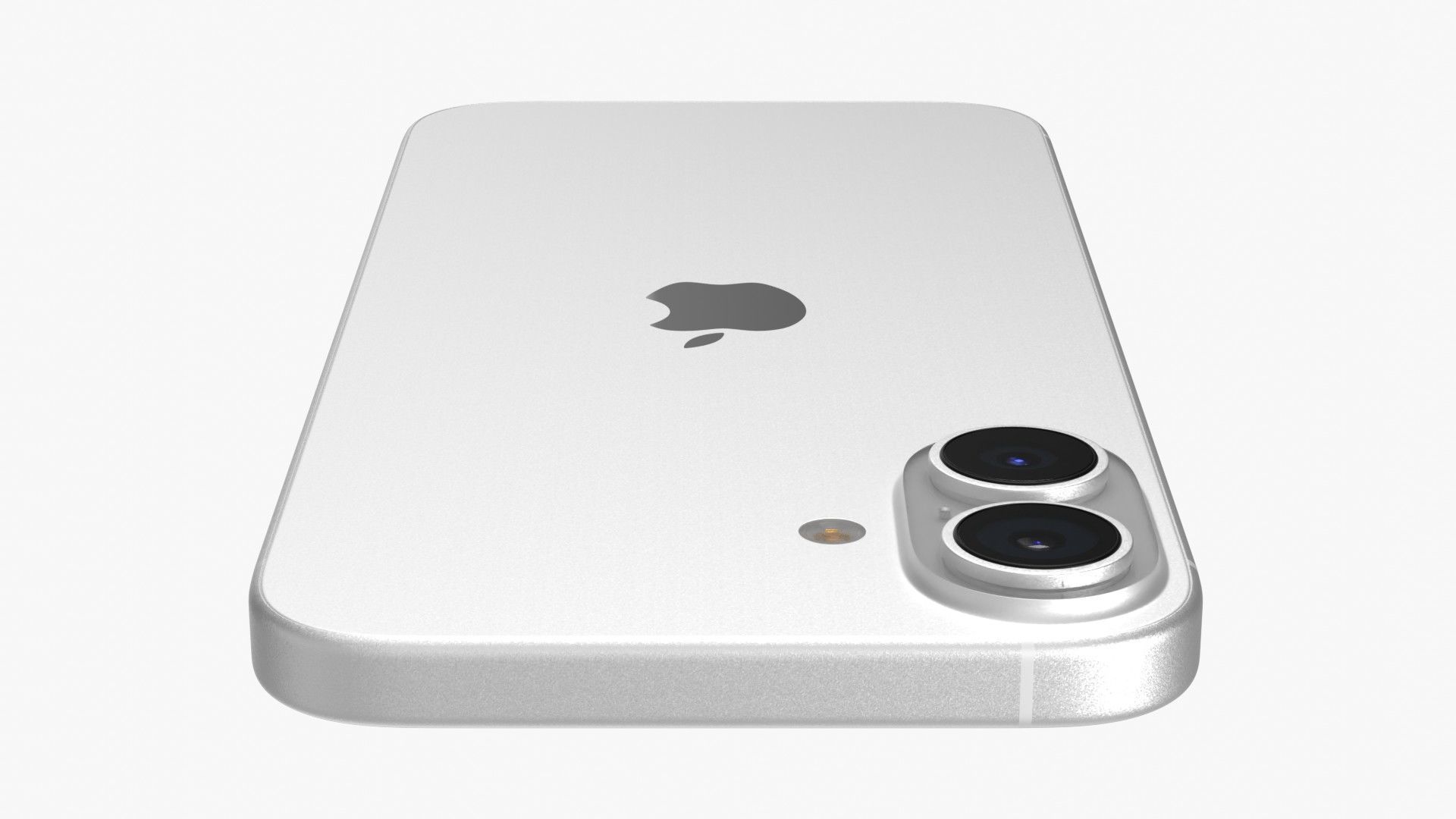 Apple iPhone 16 Plus White 3D model_4