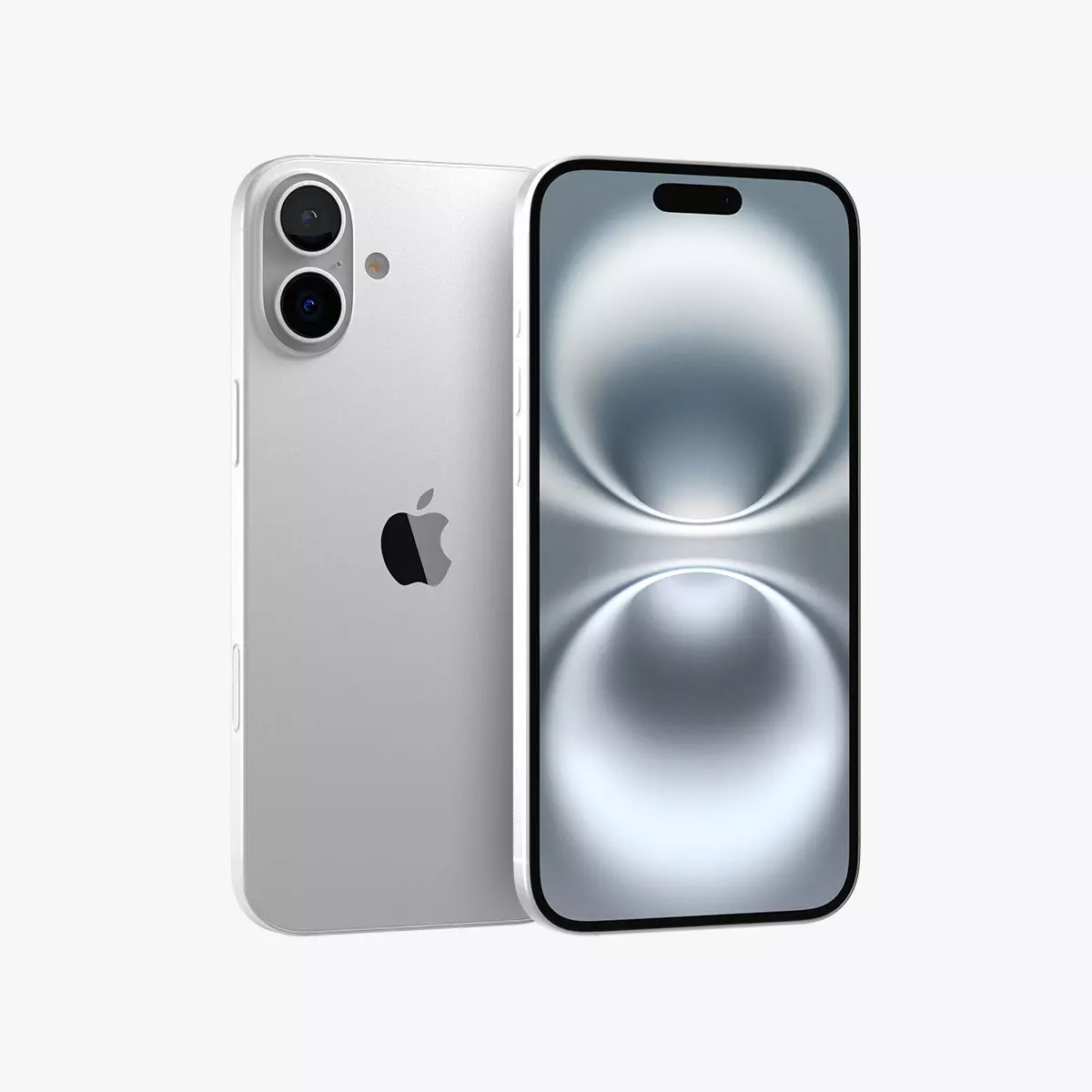 Apple iPhone 16 Plus White 3D model_0