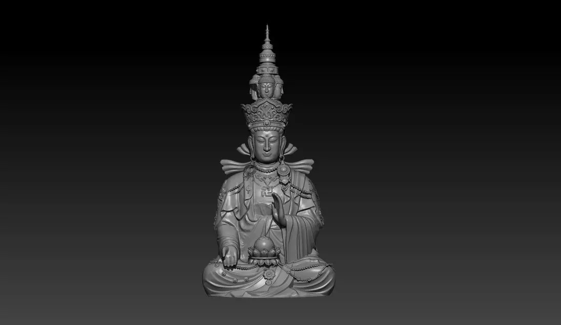 buddha ngu phuong 3D print model_0