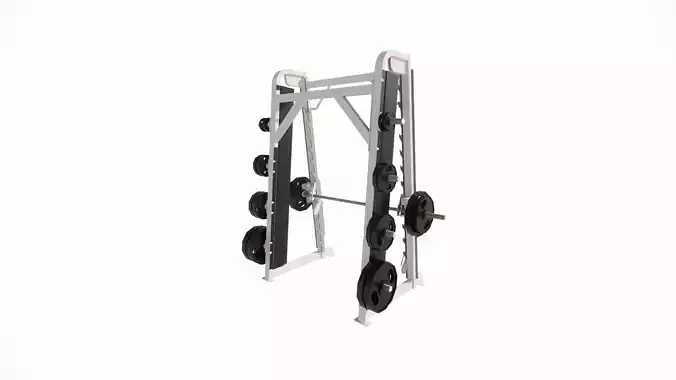 Gym Equipments-gym by Bodysolid-Machine the gym 3D model