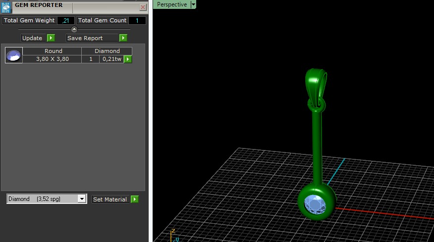 Pendant Model 6358 3D print model_8