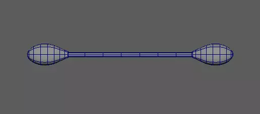Cotton bud Free low-poly 3D model