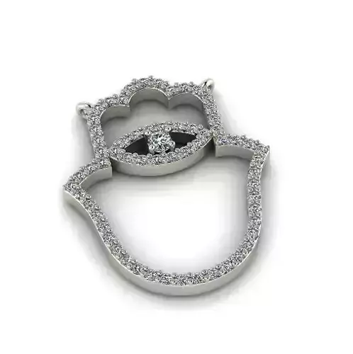 Hamsa pendant Model 6344