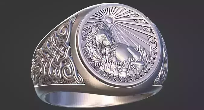 ZODIAC LEO RING