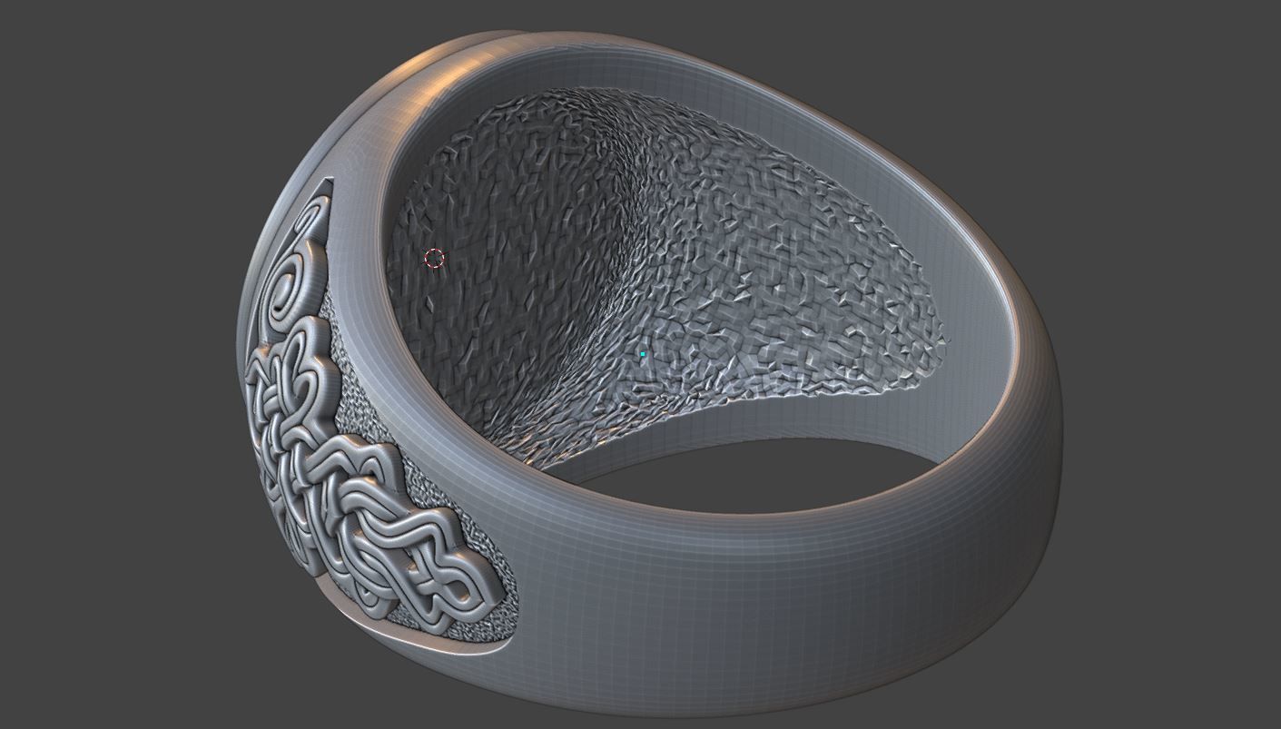 ZODIAC LEO RING 3D print model_6