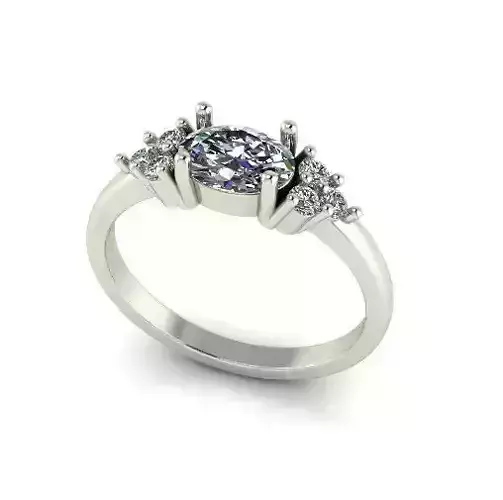 Ring oval Model 6318