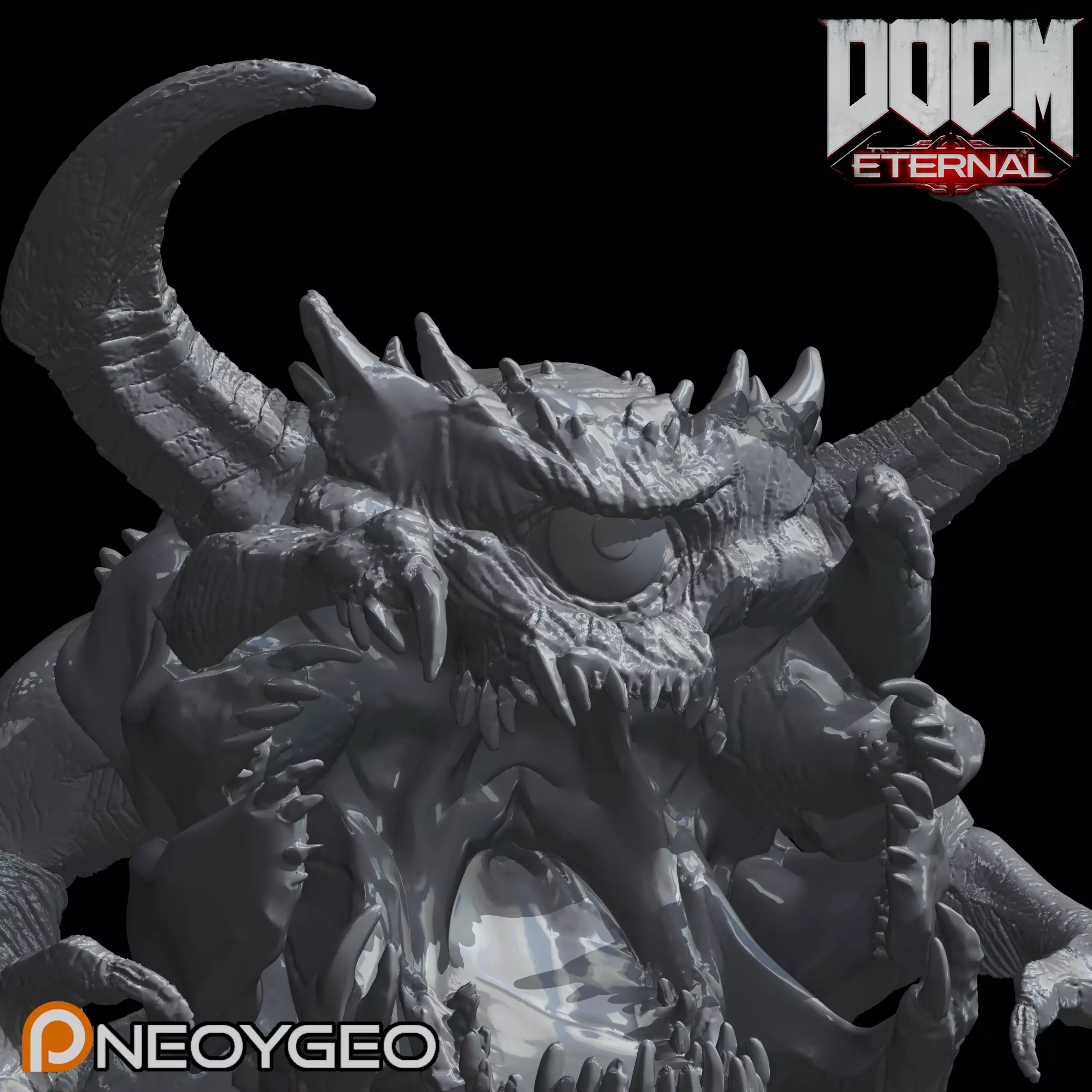 PAIN ELEMENTAL - DOOM ETERNAL 3D print model_0
