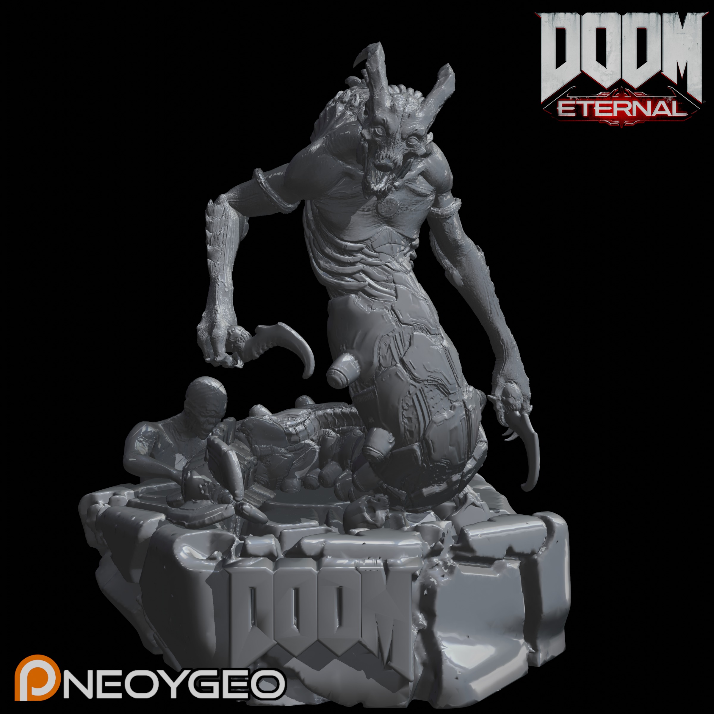 WHIPLASH - DOOM ETERNAL 3D print model_1