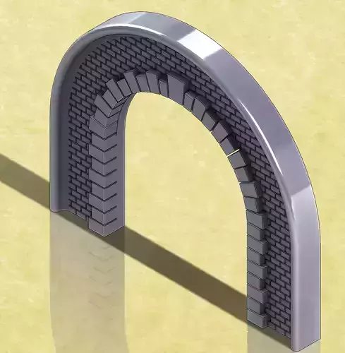 N Scale Tunnel Portals 3D print model