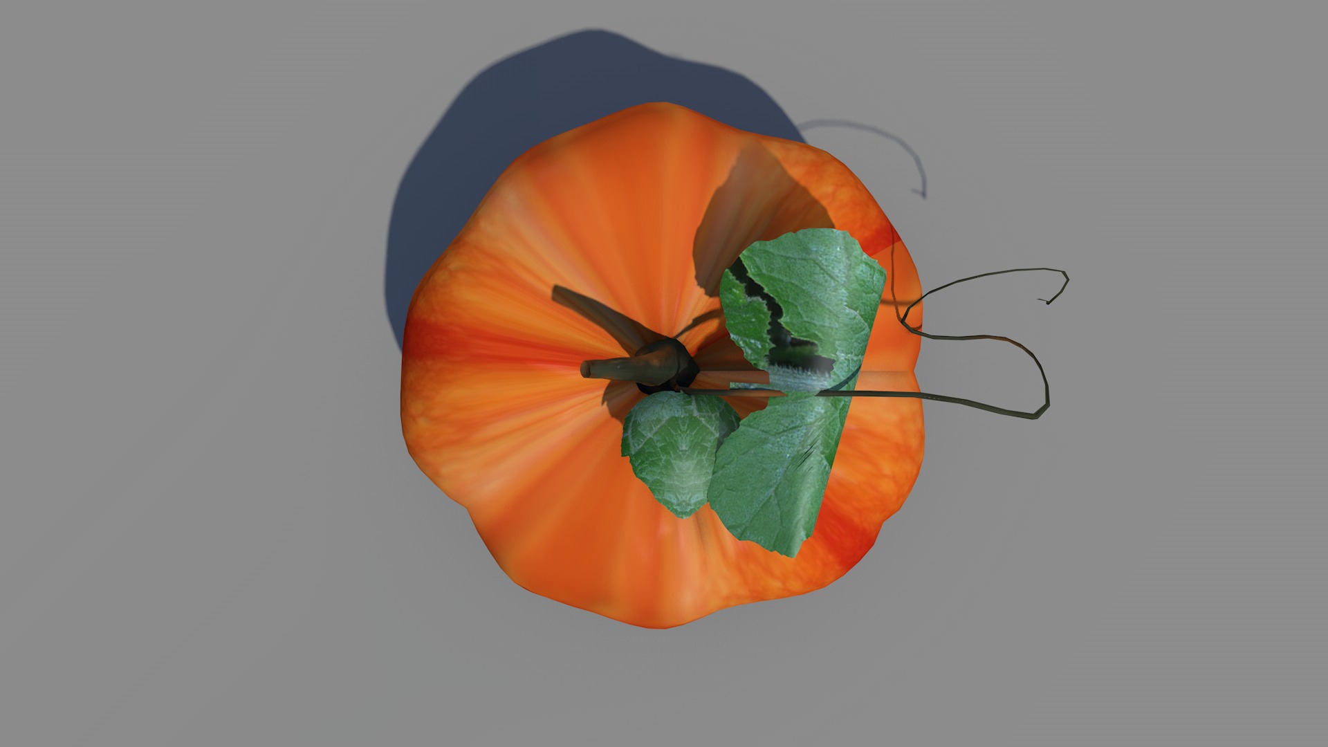 Abobora de Halloween 3D model_10
