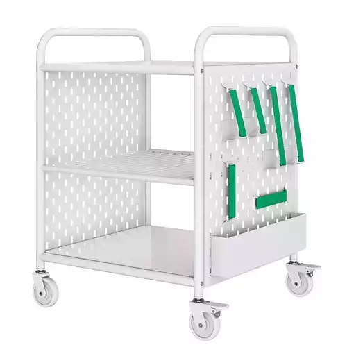 BRANNBOLL Open storage unit on casters