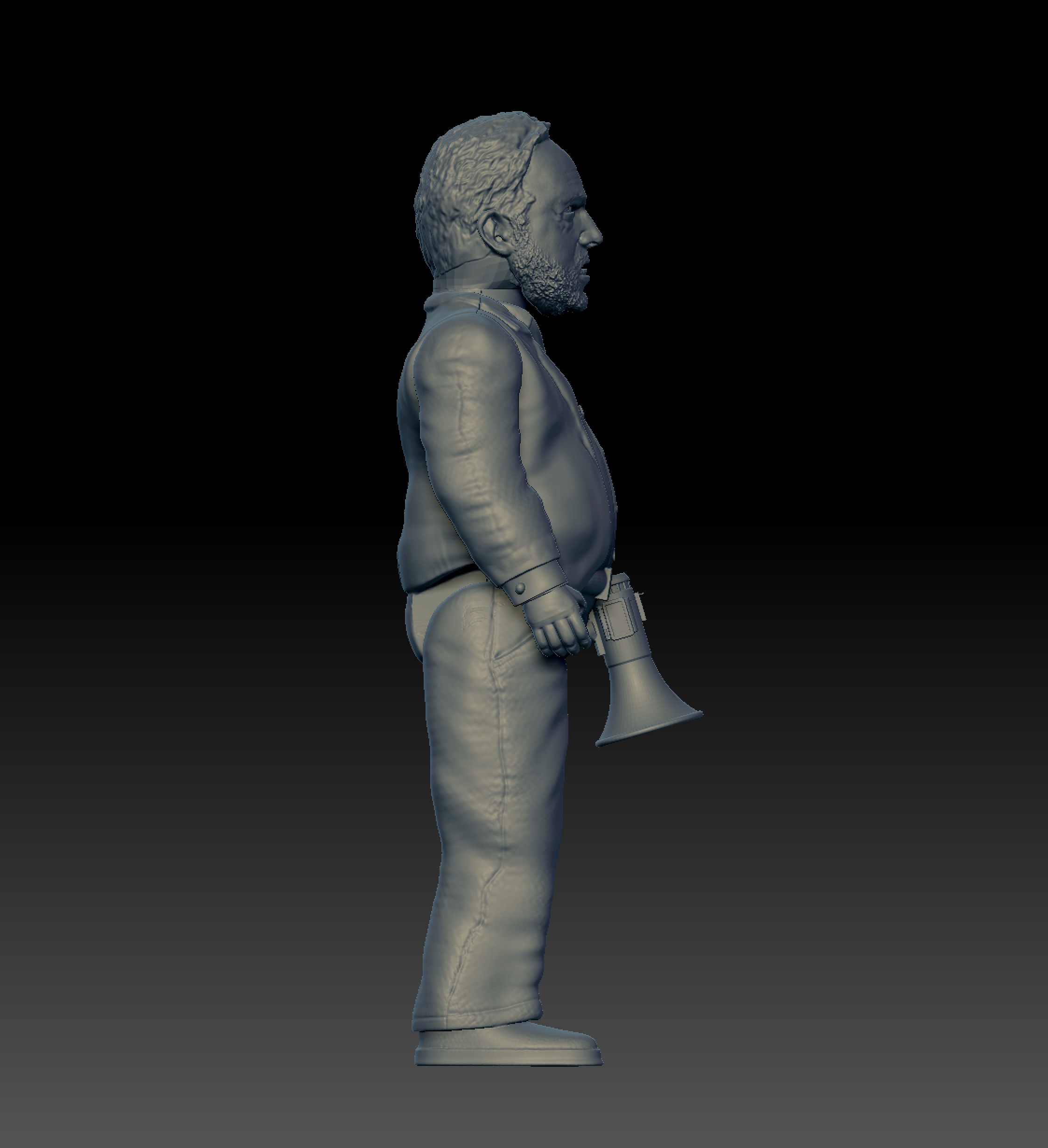 Alex Jones Reaction Figure 3D print model_3