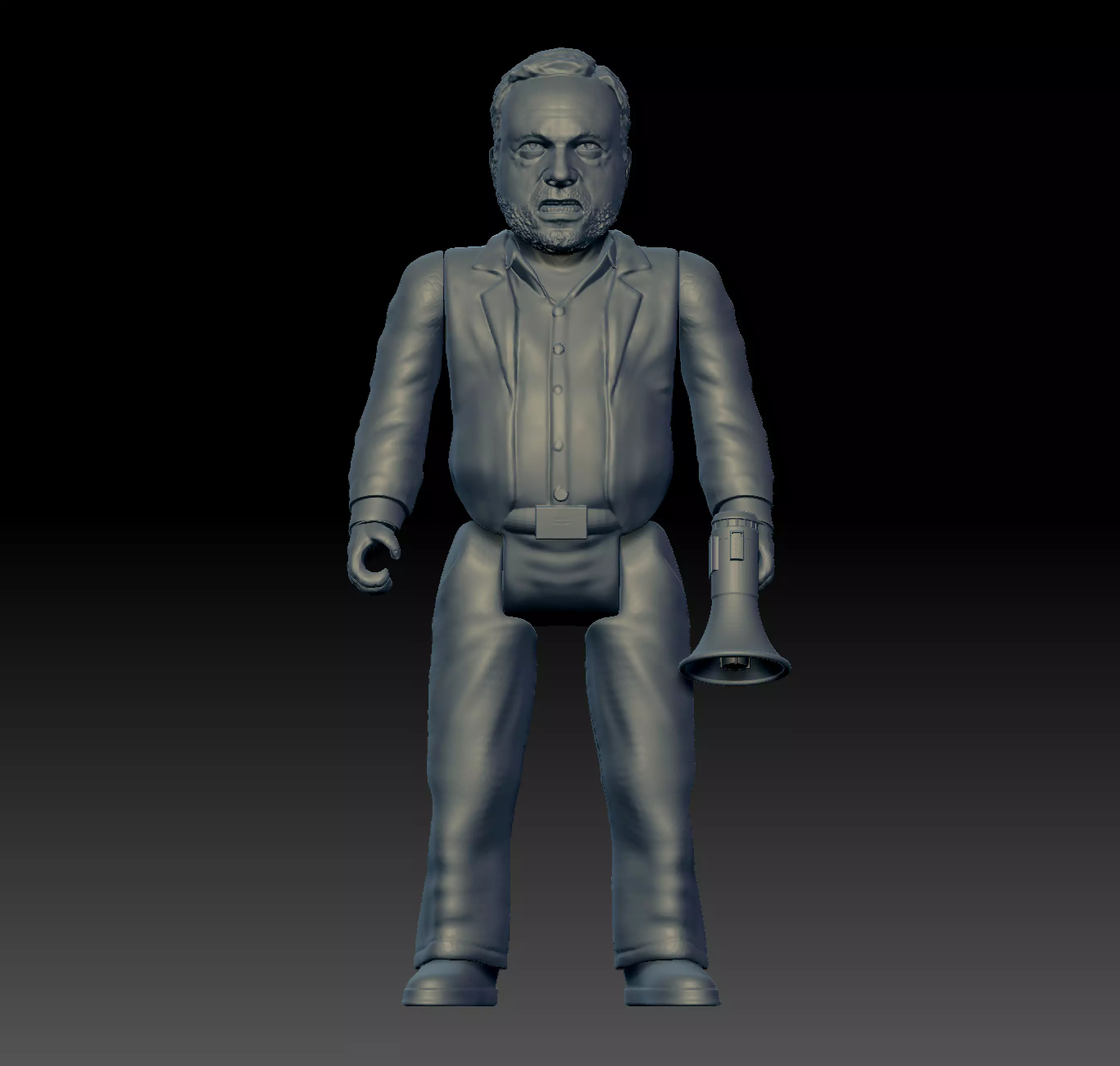 Alex Jones Reaction Figure 3D print model_0