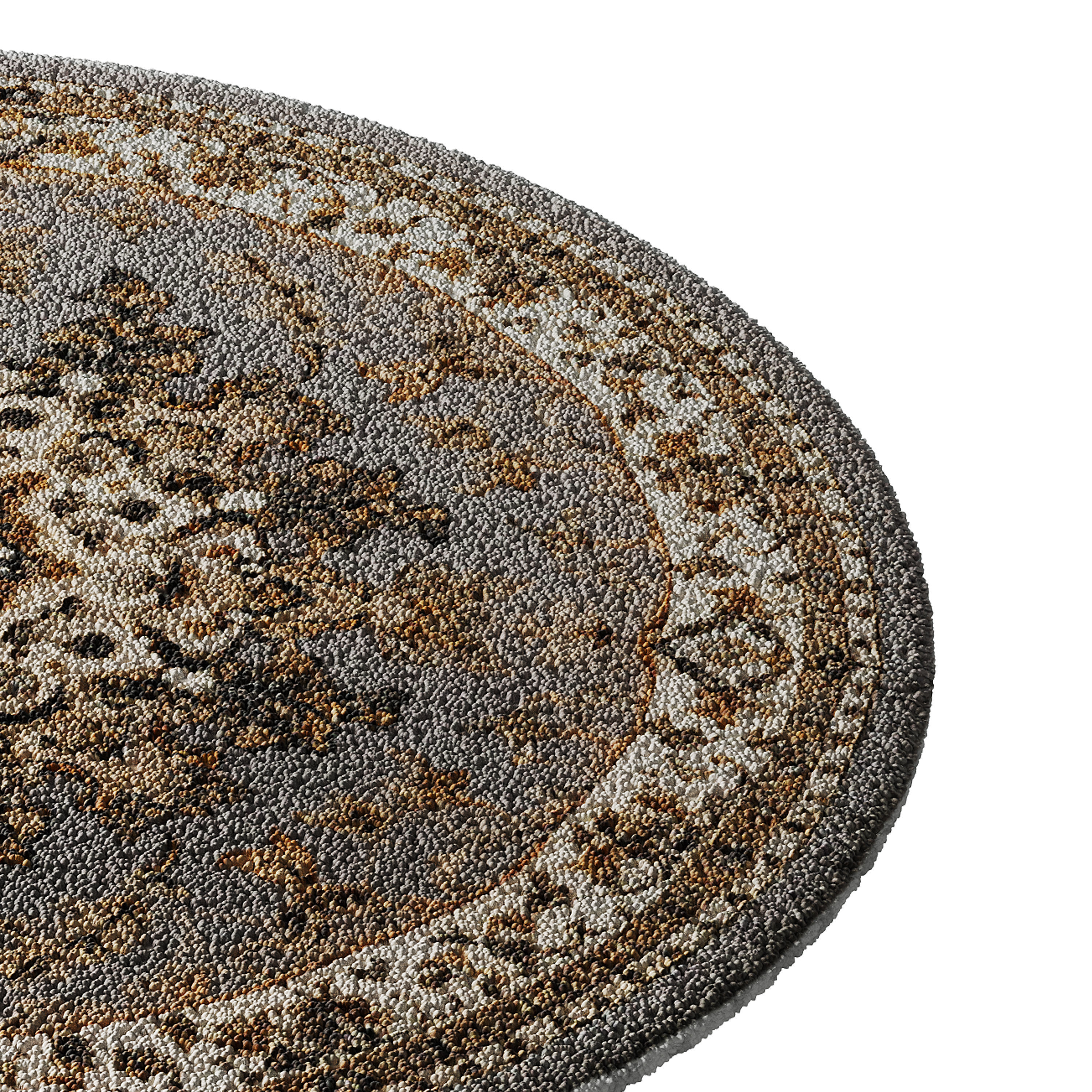Round carpet 1 3D model_5