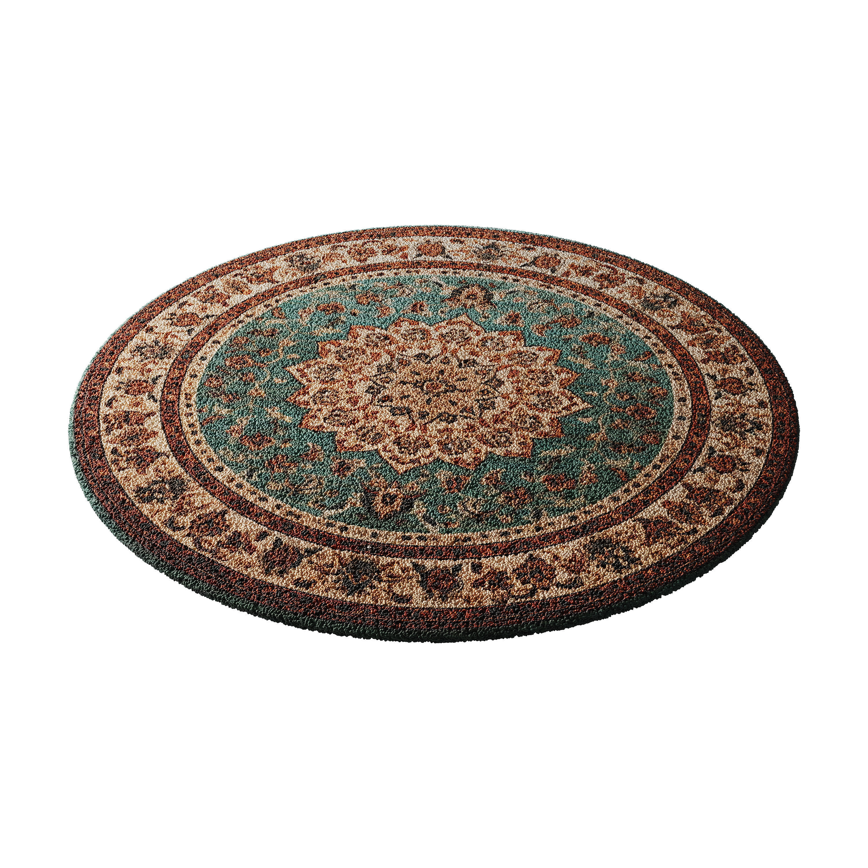 Round carpet 1 3D model_7