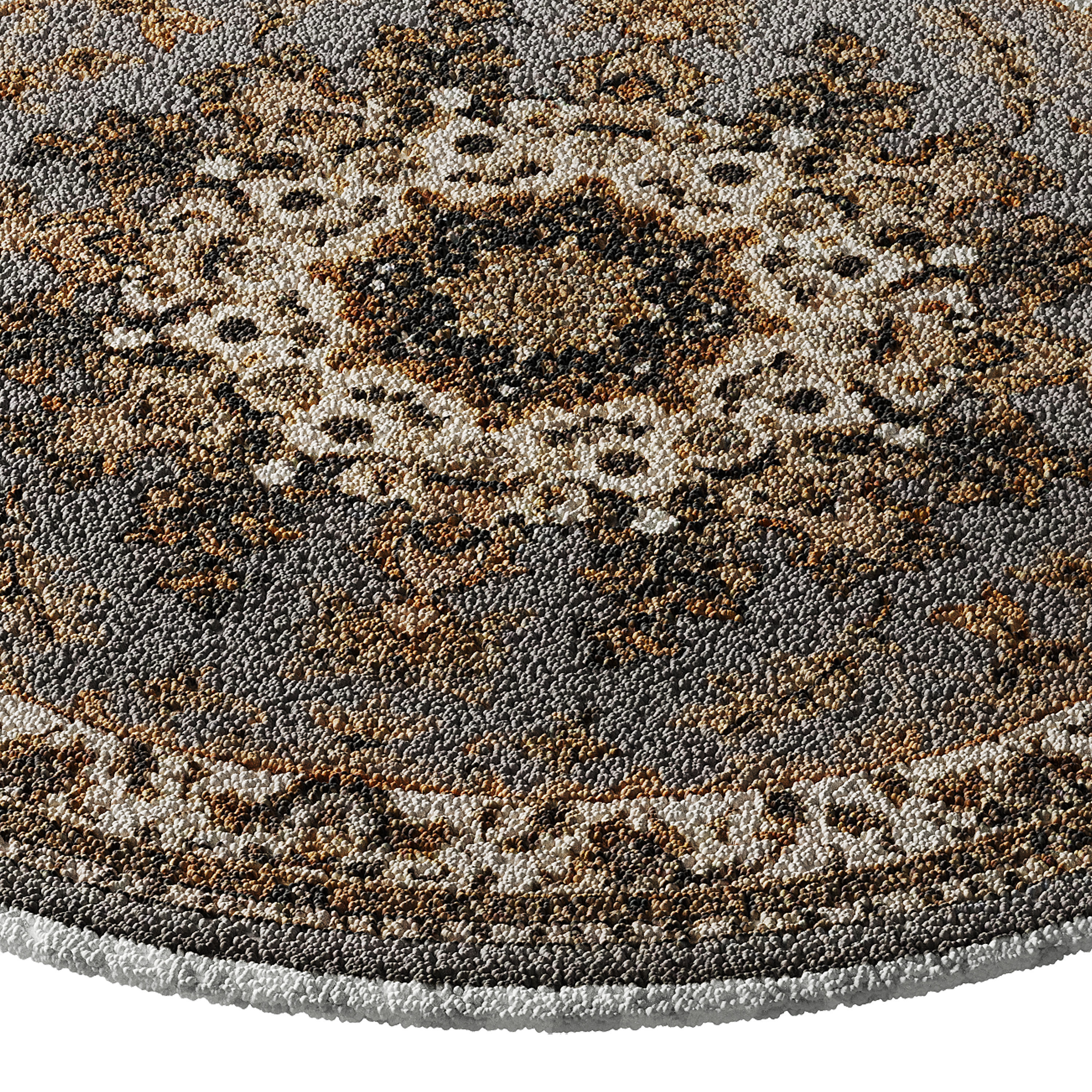 Round carpet 1 3D model_11