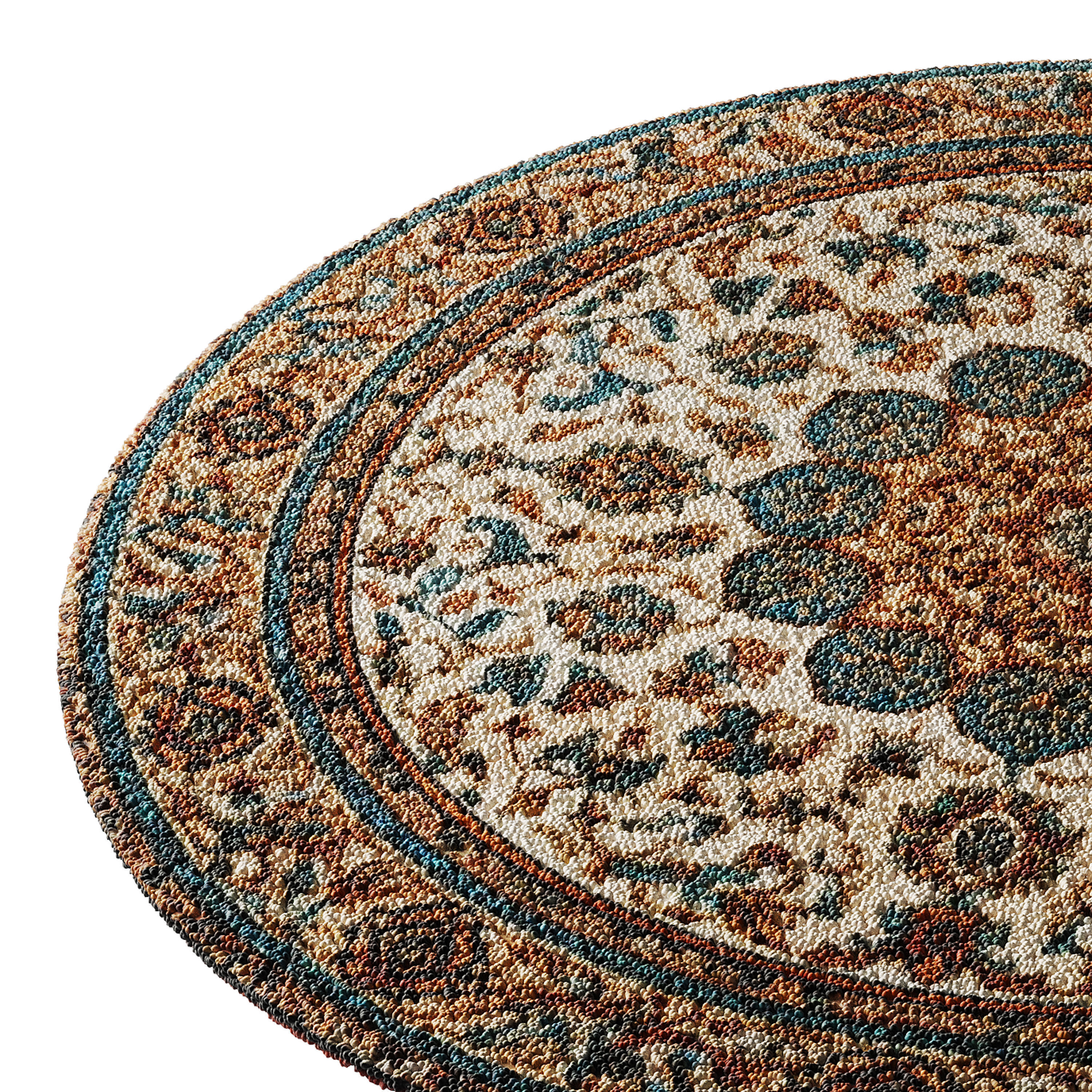 Round carpet 1 3D model_8