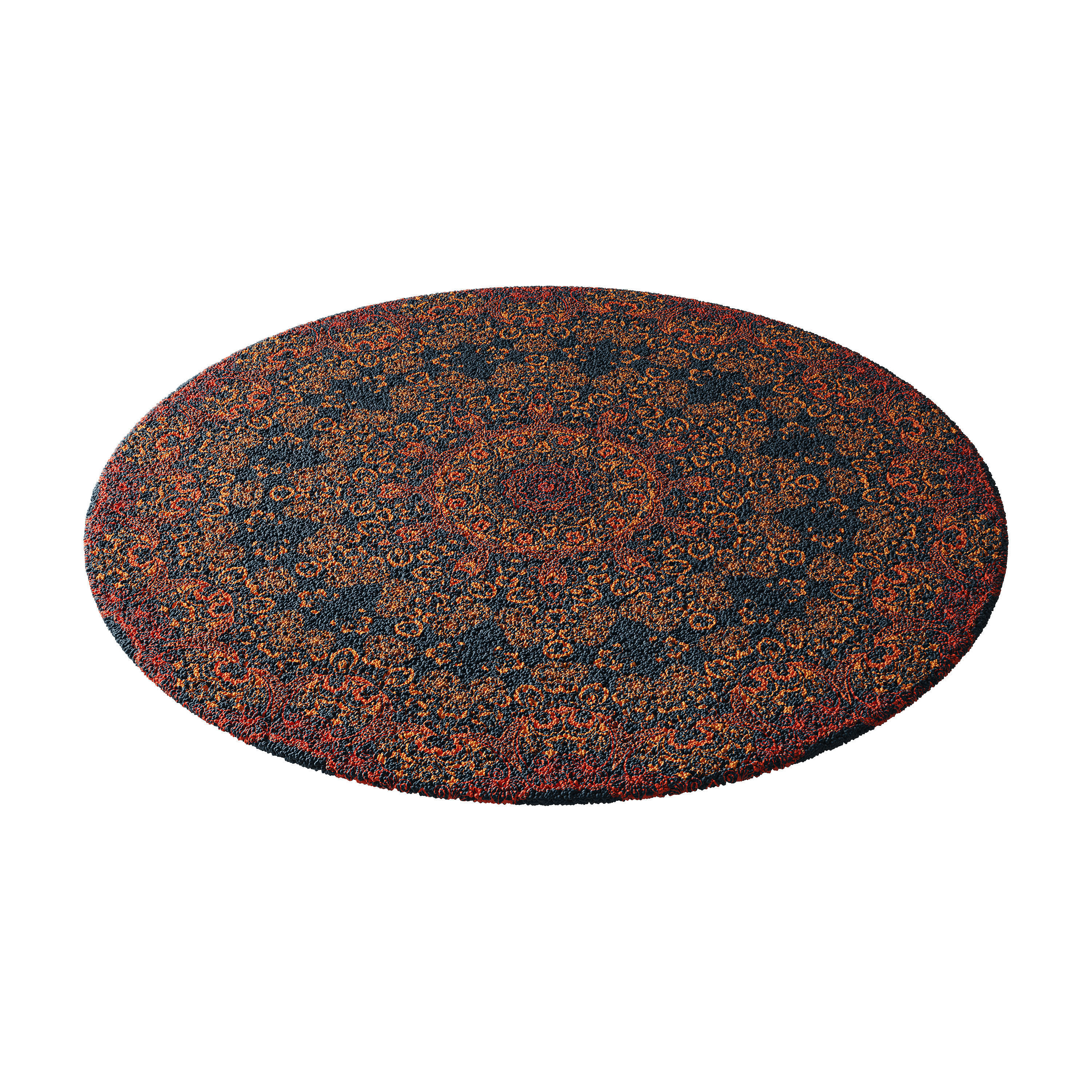 round carpet 5 3D model_6