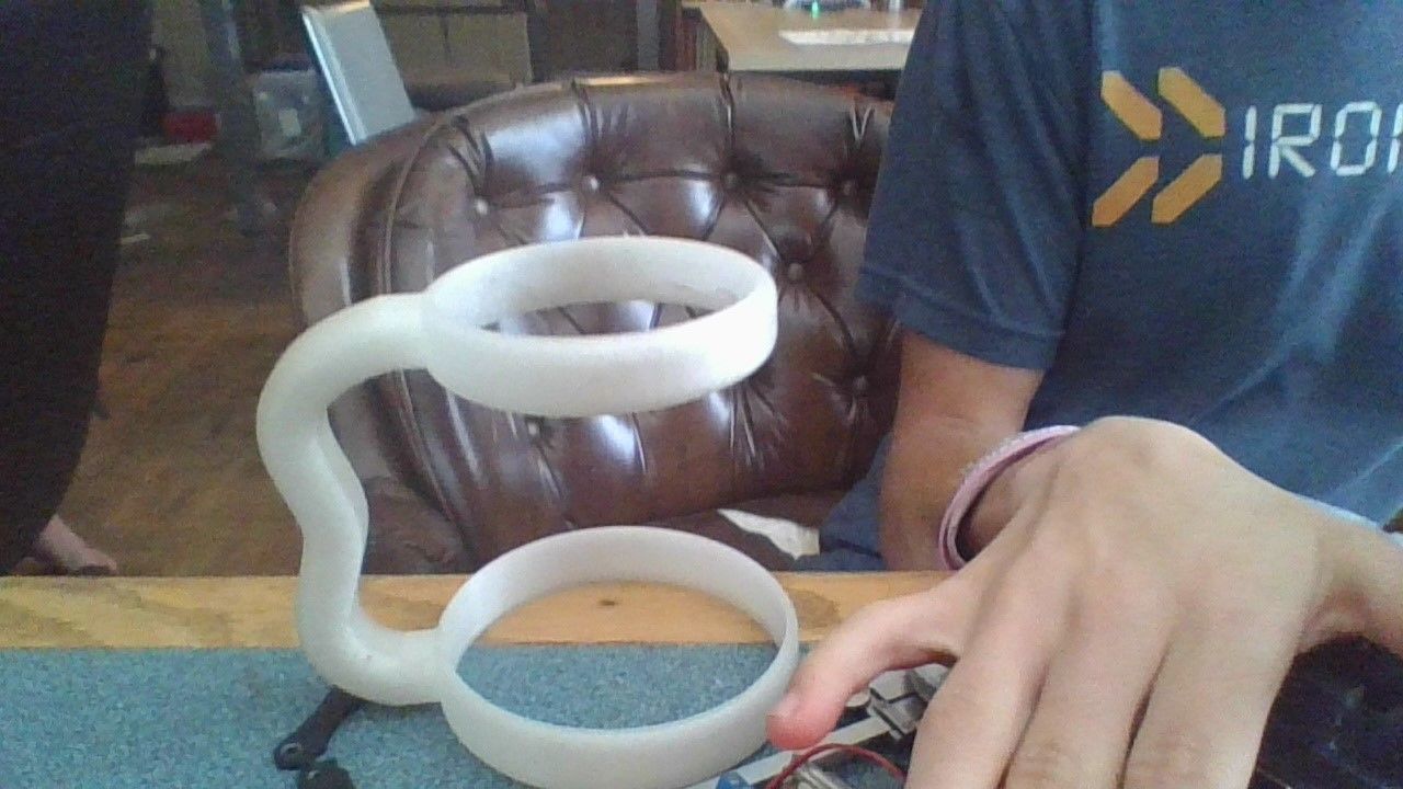 Yeti Compatible Comfortable Cup Handle 3D print model_4