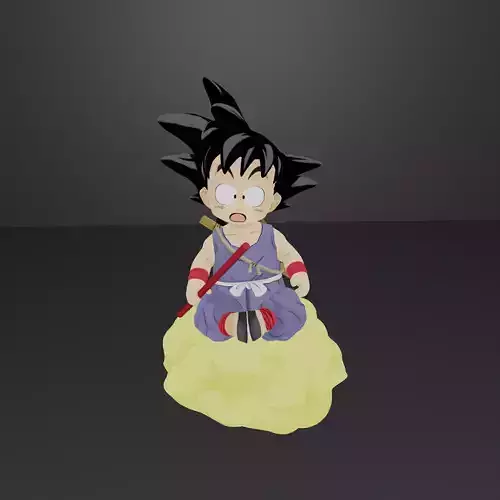 Son Goku kid 3D print model