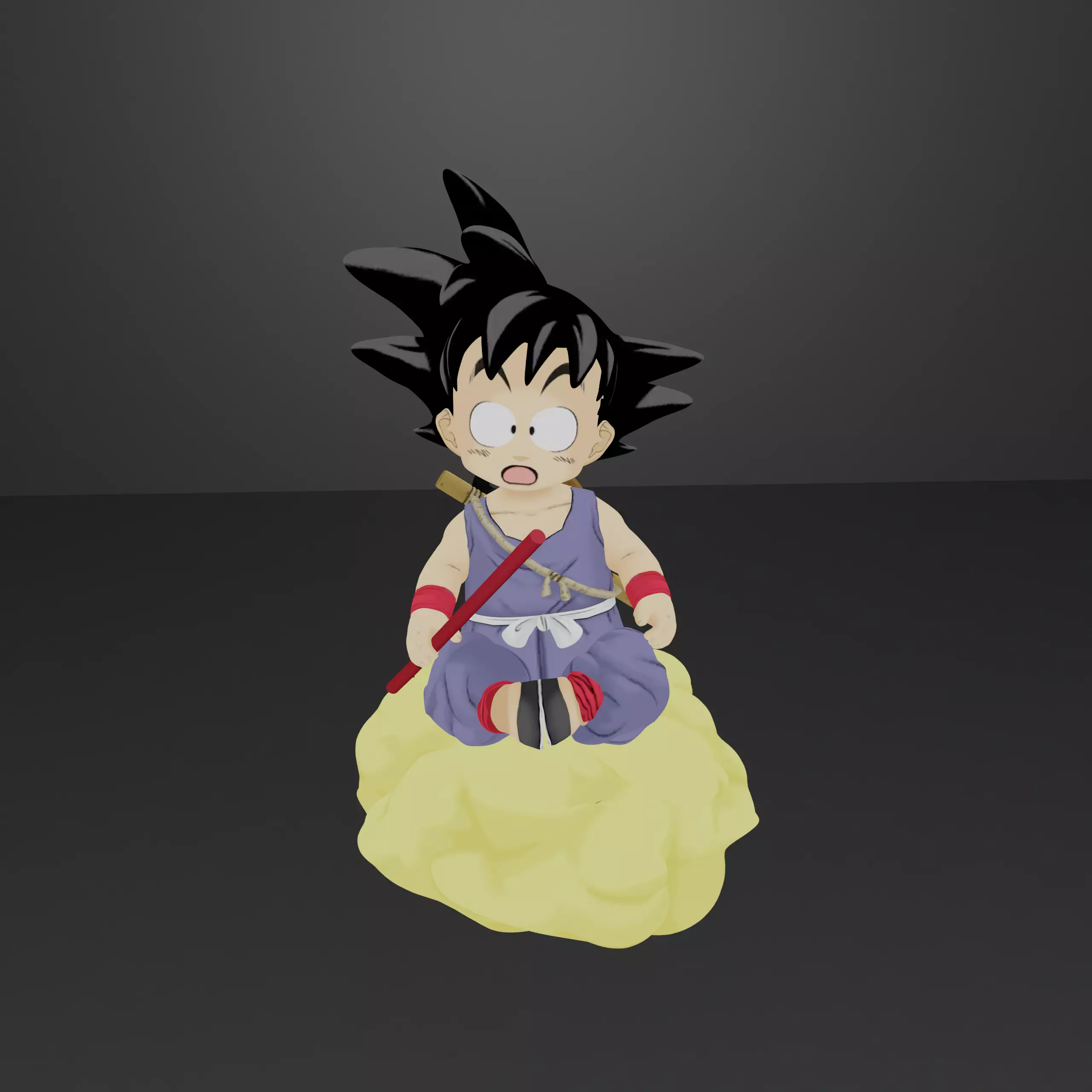 Son Goku kid 3D print model