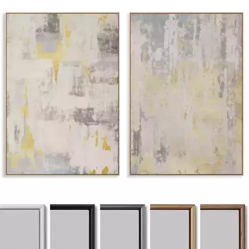 Abstract Painting Frame set 034