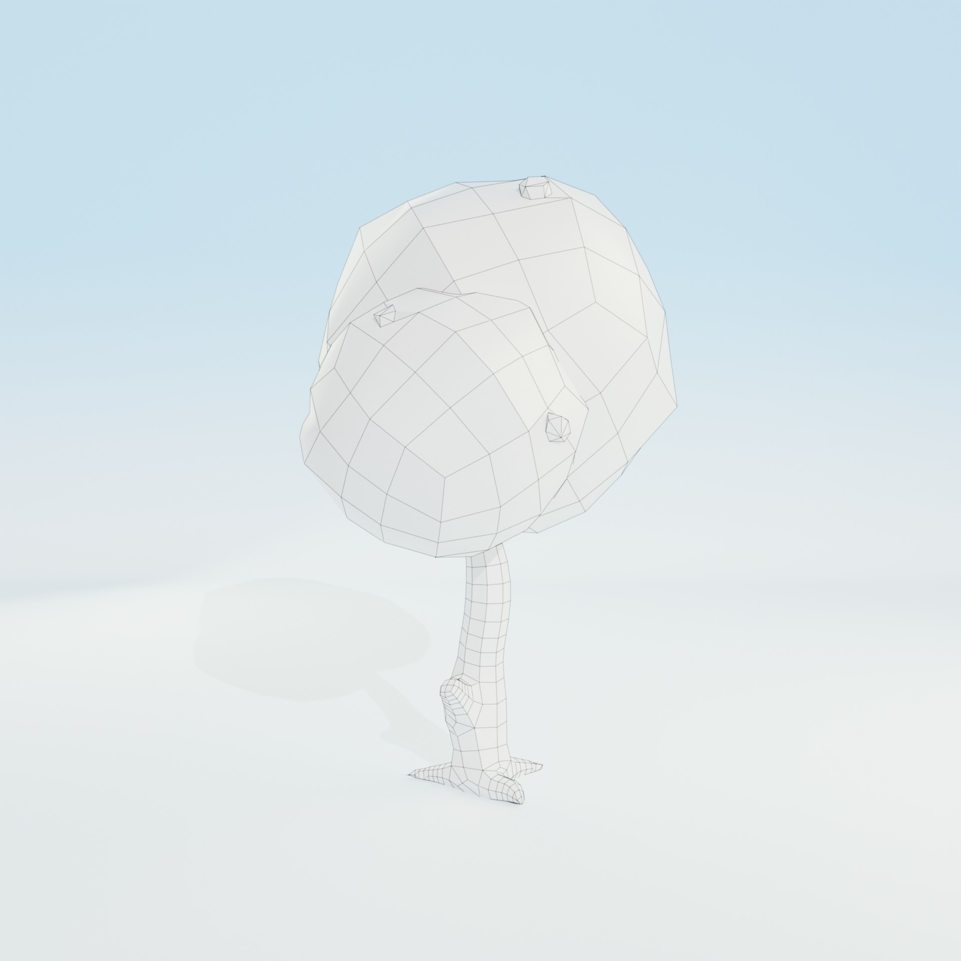 Low Poly Tree Pack - 9 Stylized Nature Assets for Games Low-poly 3D model_21