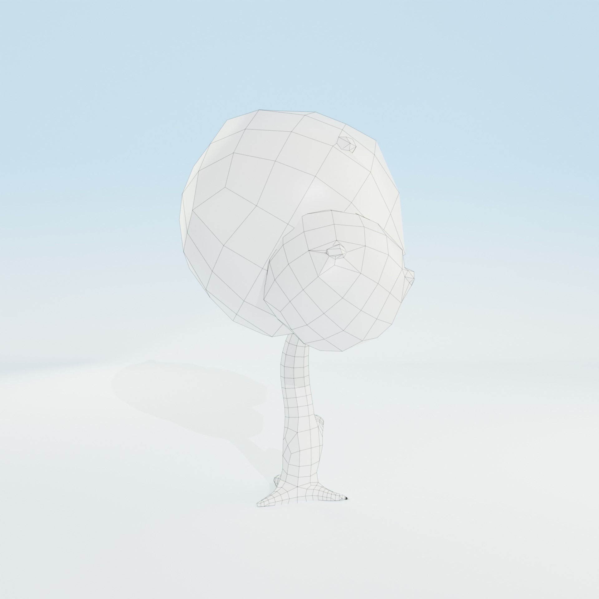 Low Poly Tree Pack - 9 Stylized Nature Assets for Games Low-poly 3D model_17