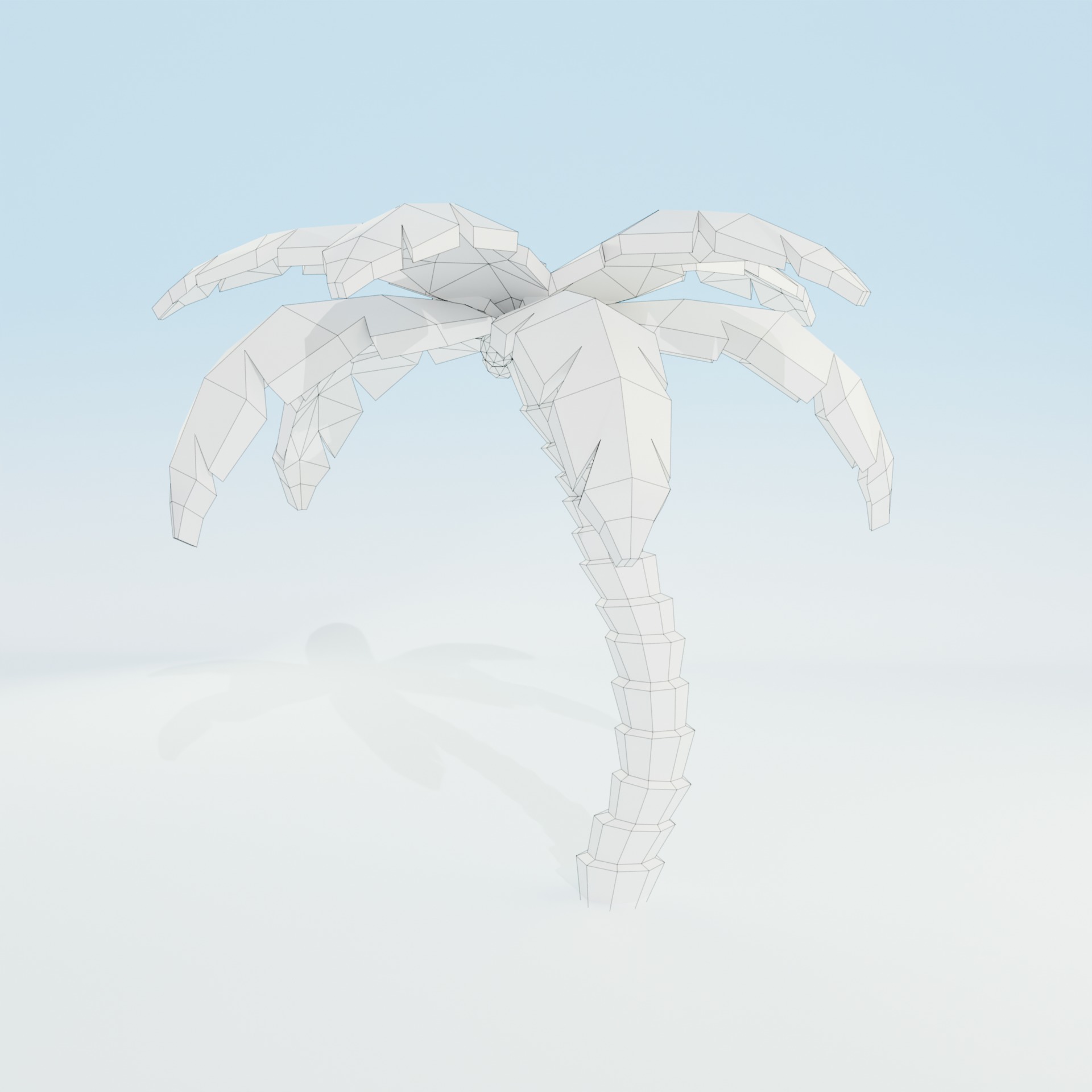 Low Poly Tree Pack - 9 Stylized Nature Assets for Games Low-poly 3D model_51