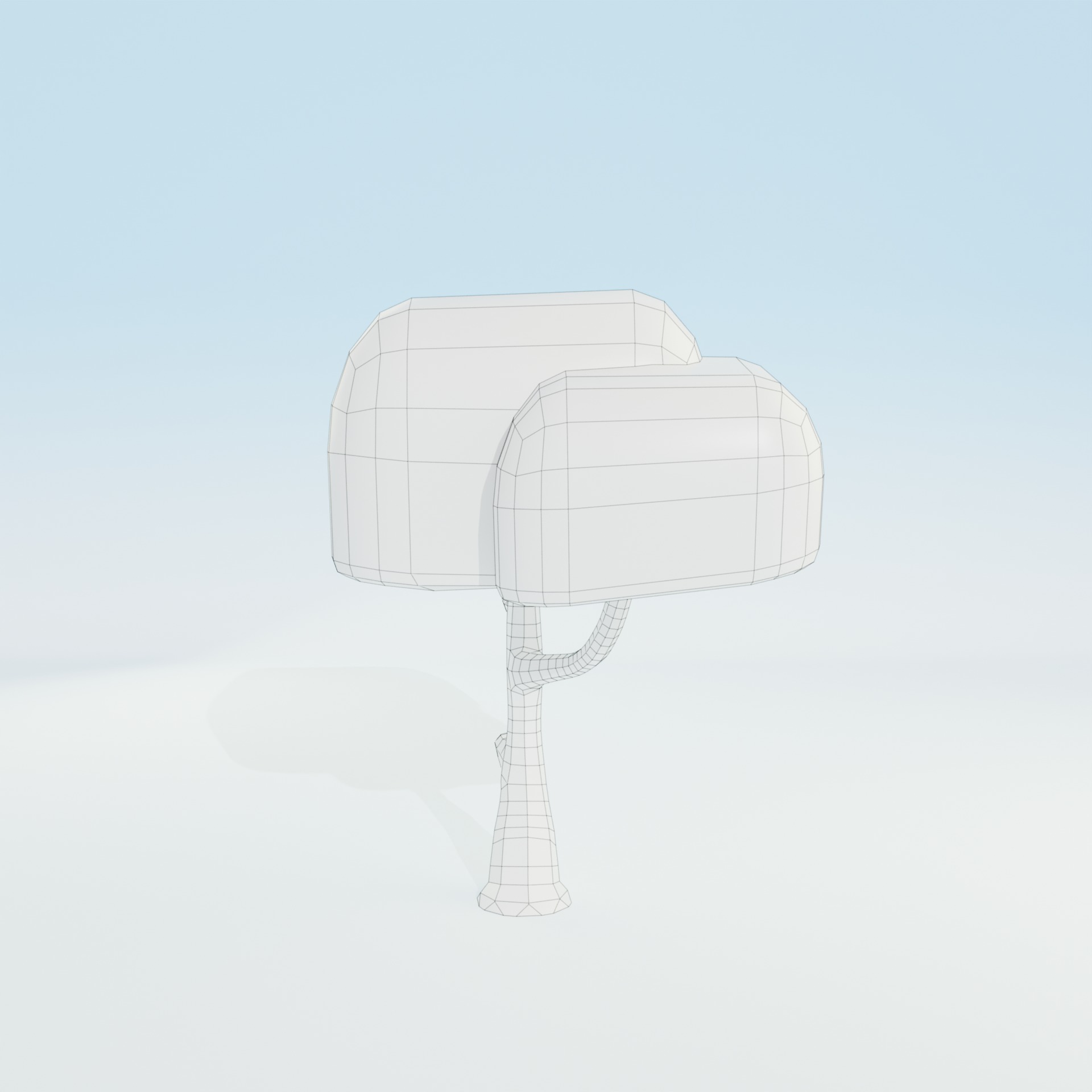 Low Poly Tree Pack - 9 Stylized Nature Assets for Games Low-poly 3D model_13