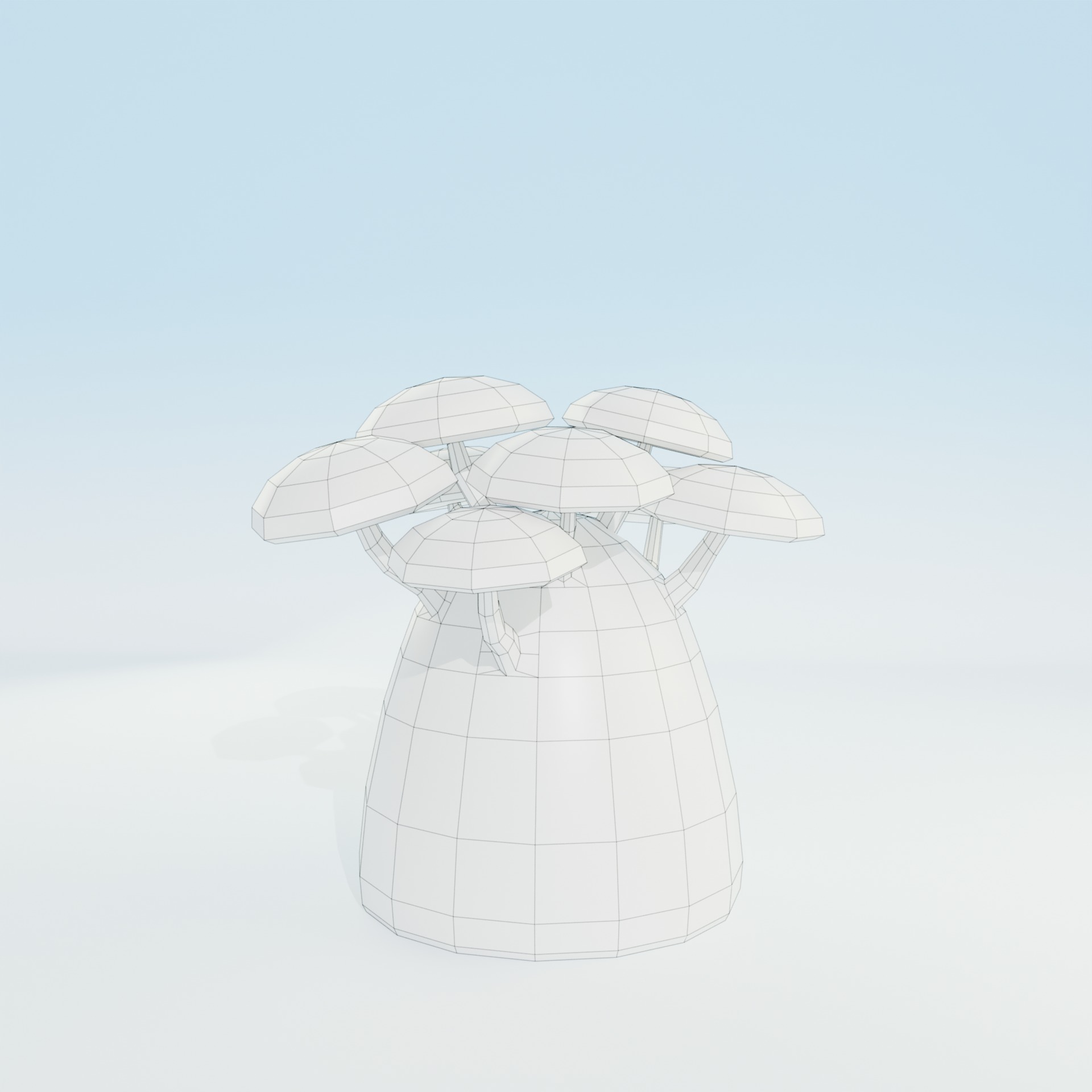 Low Poly Tree Pack - 9 Stylized Nature Assets for Games Low-poly 3D model_75