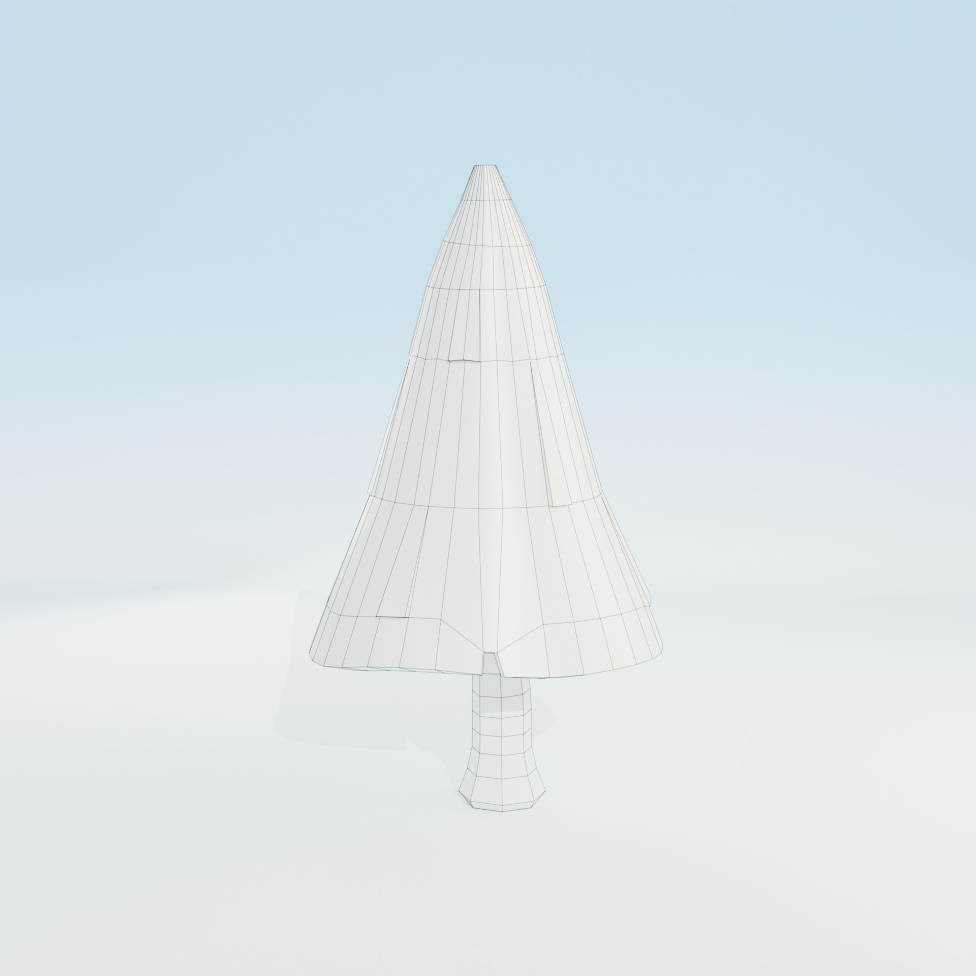 Low Poly Tree Pack - 9 Stylized Nature Assets for Games Low-poly 3D model_57