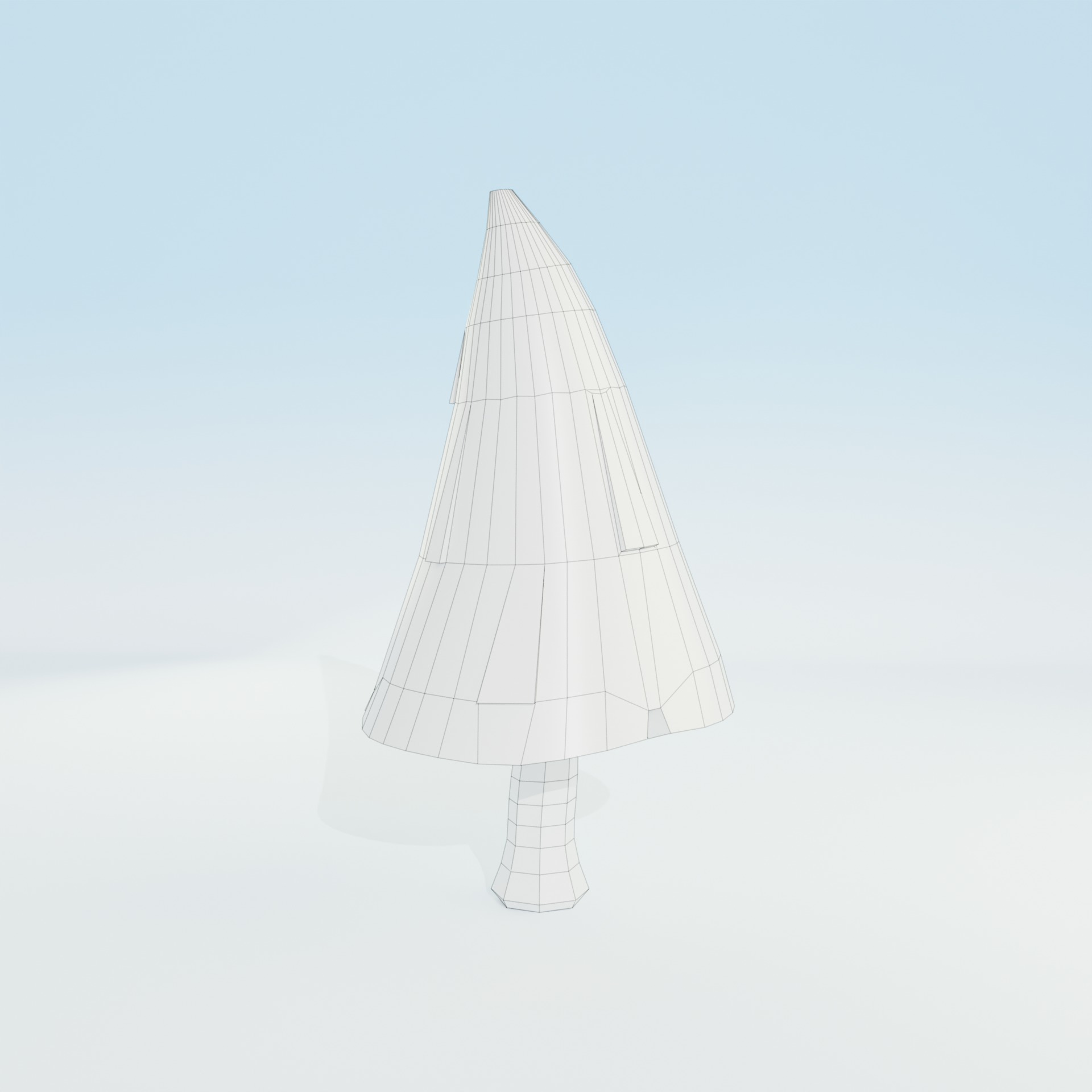 Low Poly Tree Pack - 9 Stylized Nature Assets for Games Low-poly 3D model_55