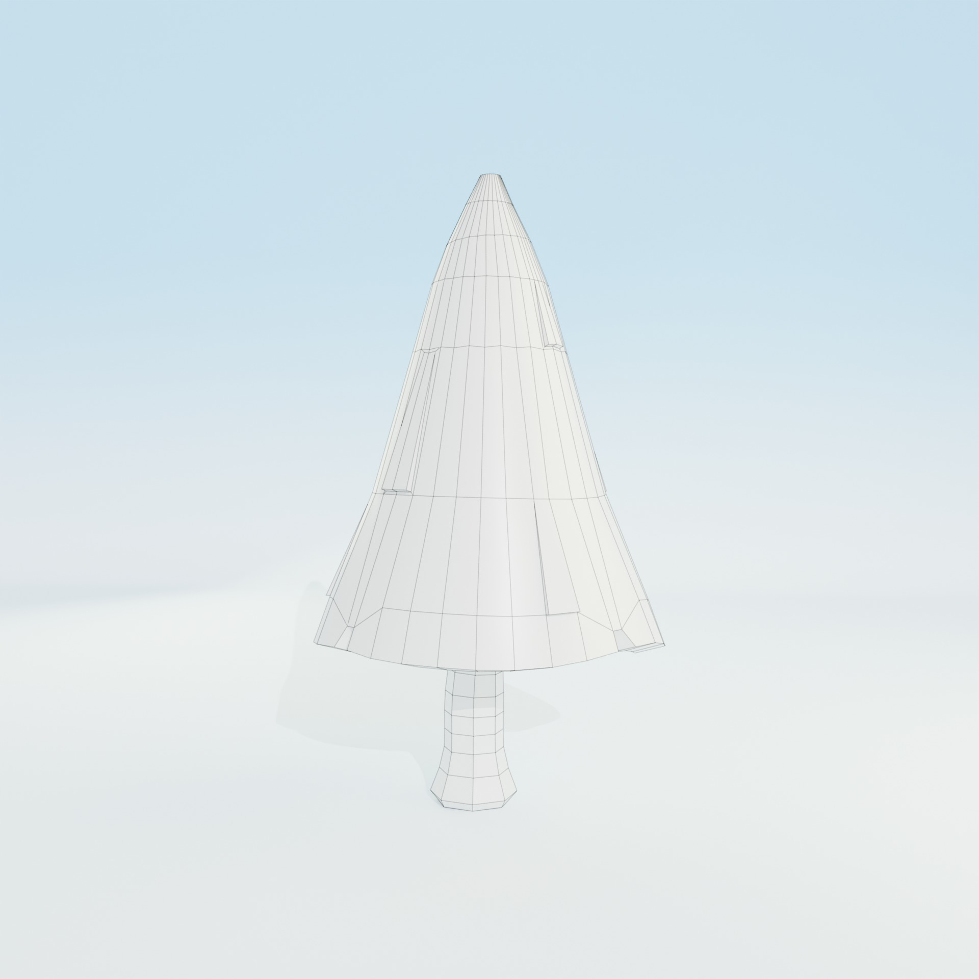 Low Poly Tree Pack - 9 Stylized Nature Assets for Games Low-poly 3D model_61