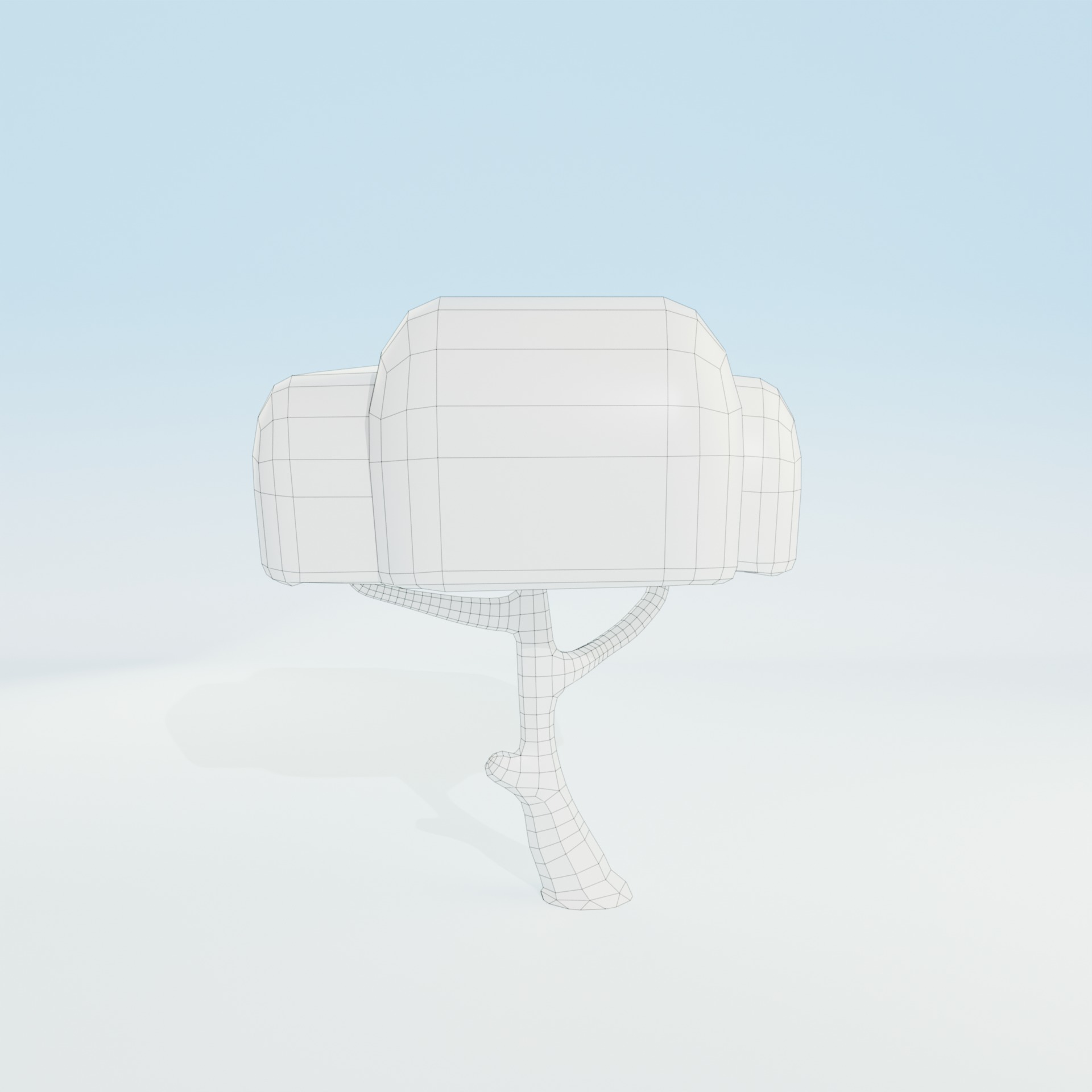 Low Poly Tree Pack - 9 Stylized Nature Assets for Games Low-poly 3D model_7