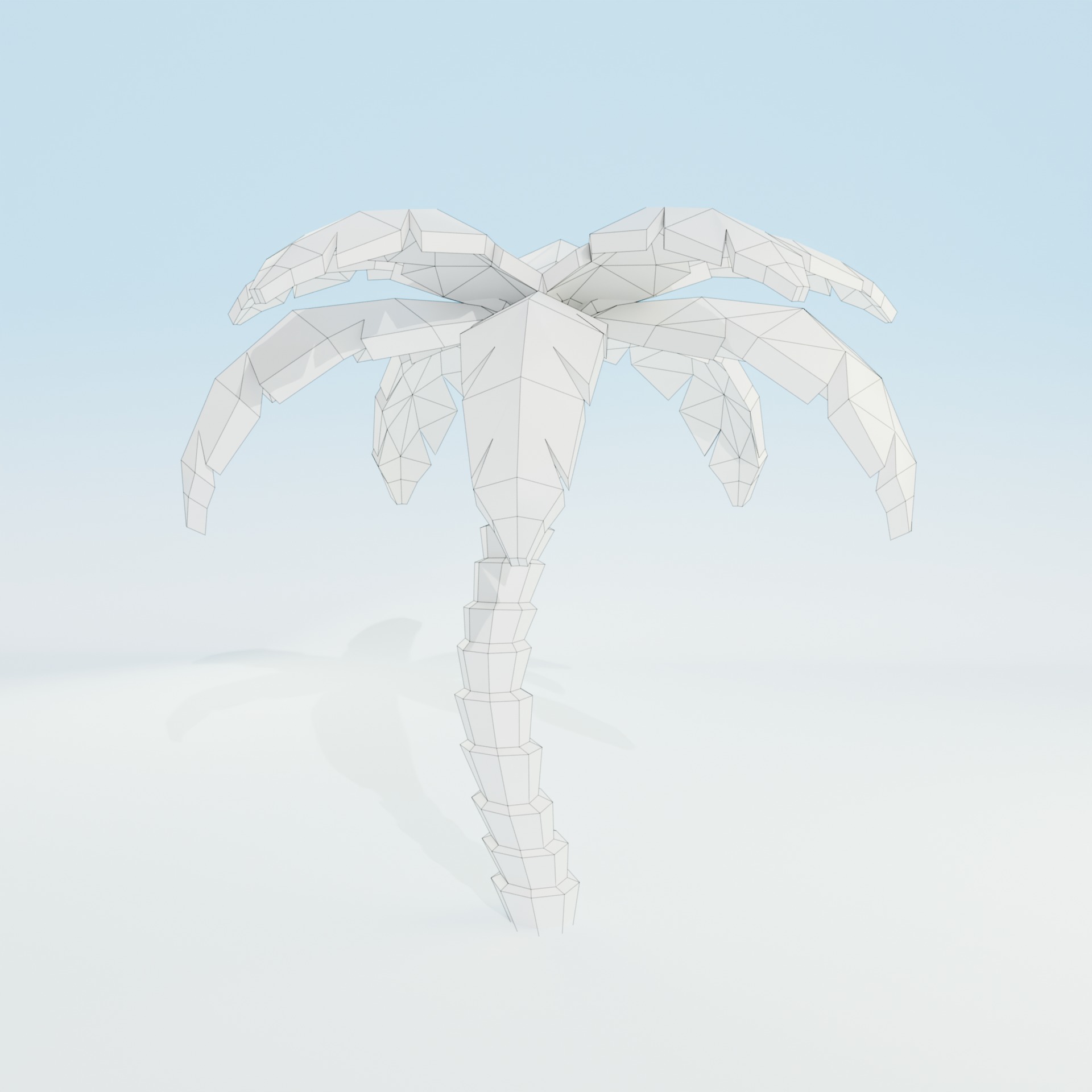 Low Poly Tree Pack - 9 Stylized Nature Assets for Games Low-poly 3D model_49