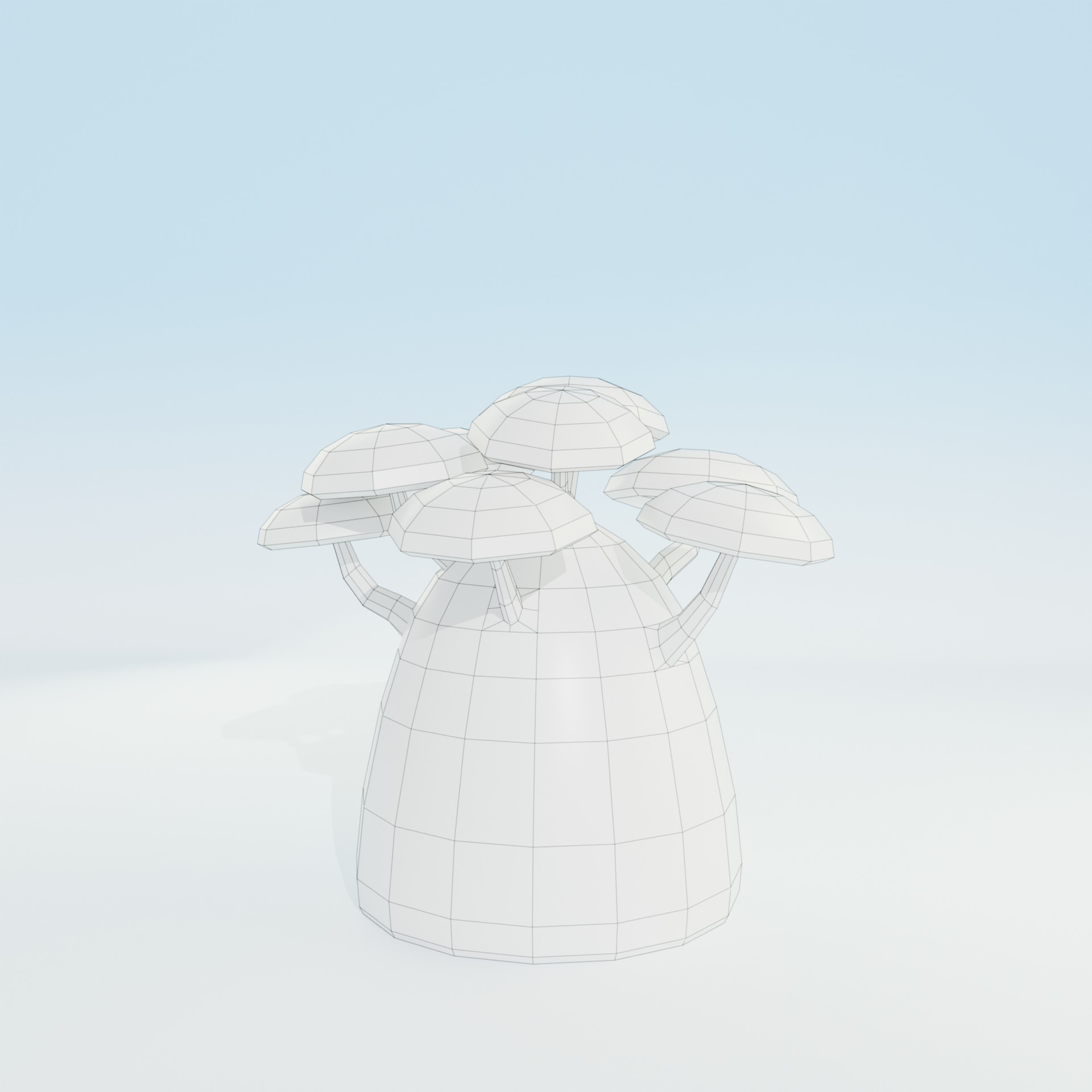 Low Poly Tree Pack - 9 Stylized Nature Assets for Games Low-poly 3D model_73