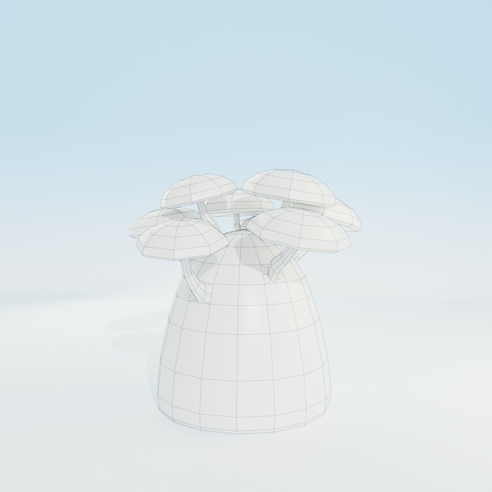 Low Poly Tree Pack - 9 Stylized Nature Assets for Games Low-poly 3D model_71