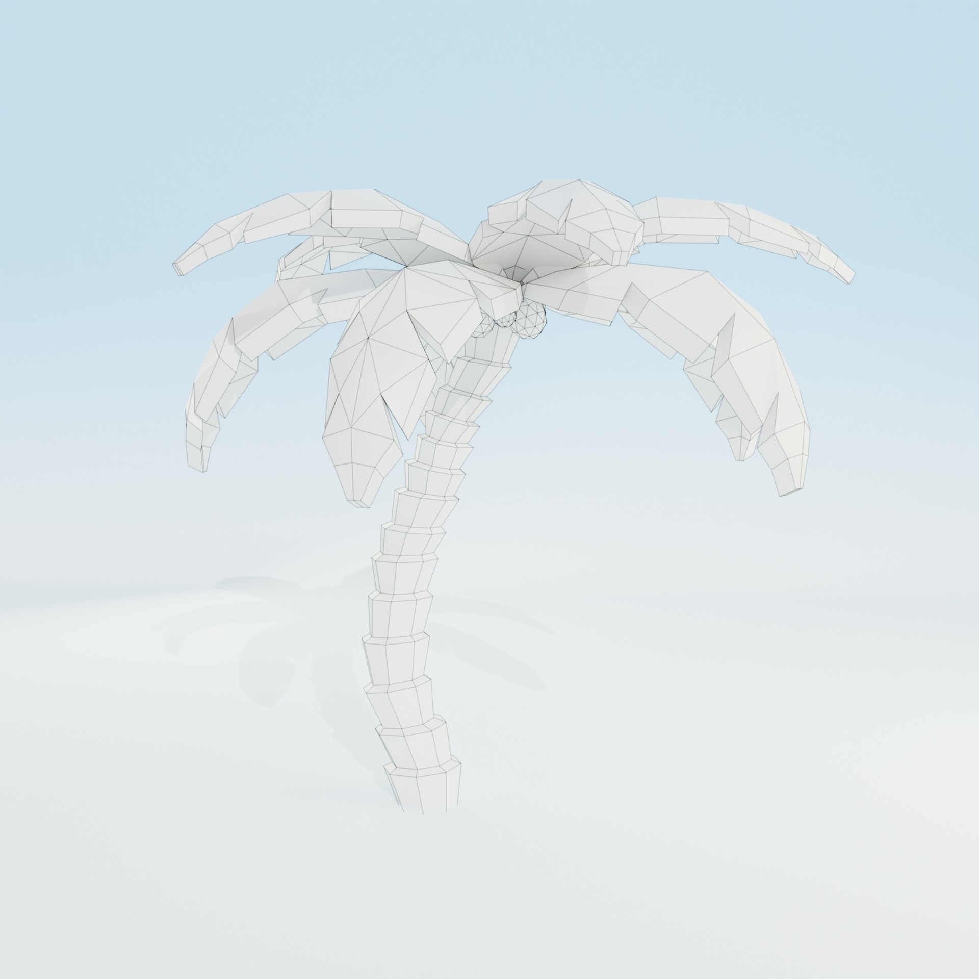 Low Poly Tree Pack - 9 Stylized Nature Assets for Games Low-poly 3D model_47