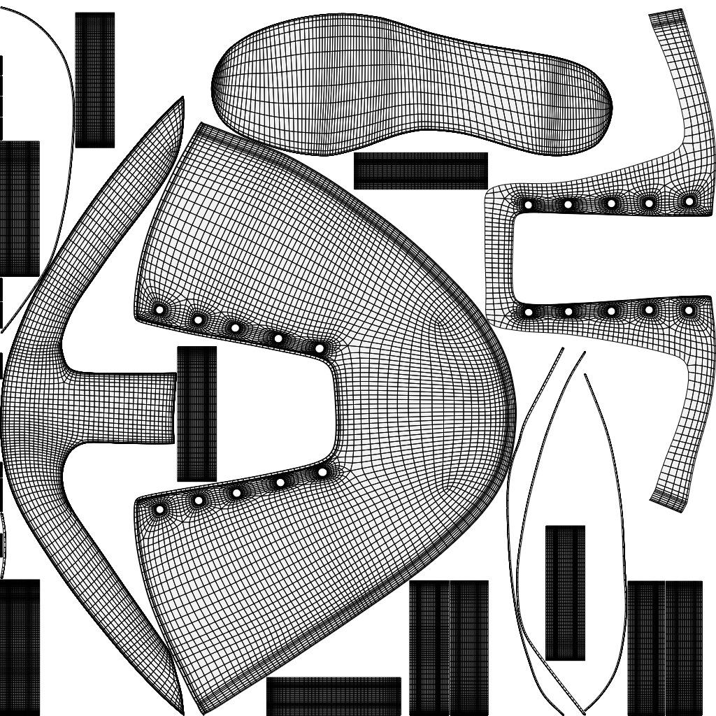 Shoes Adidas Sambo 3D model_13