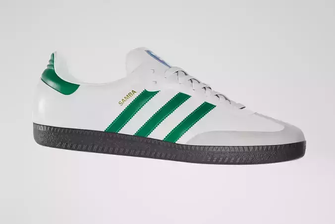 Shoes Adidas Sambo 3D model