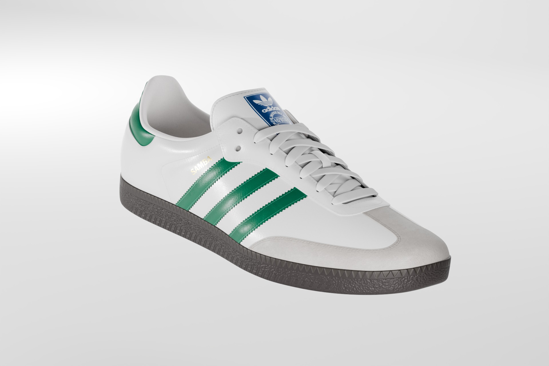Shoes Adidas Sambo 3D model_4