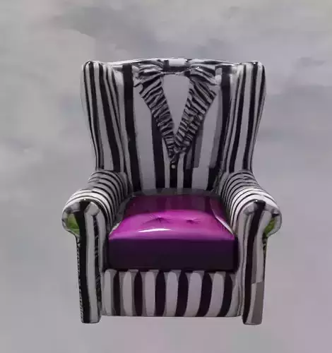 BeetleJuice Suit Armchair
