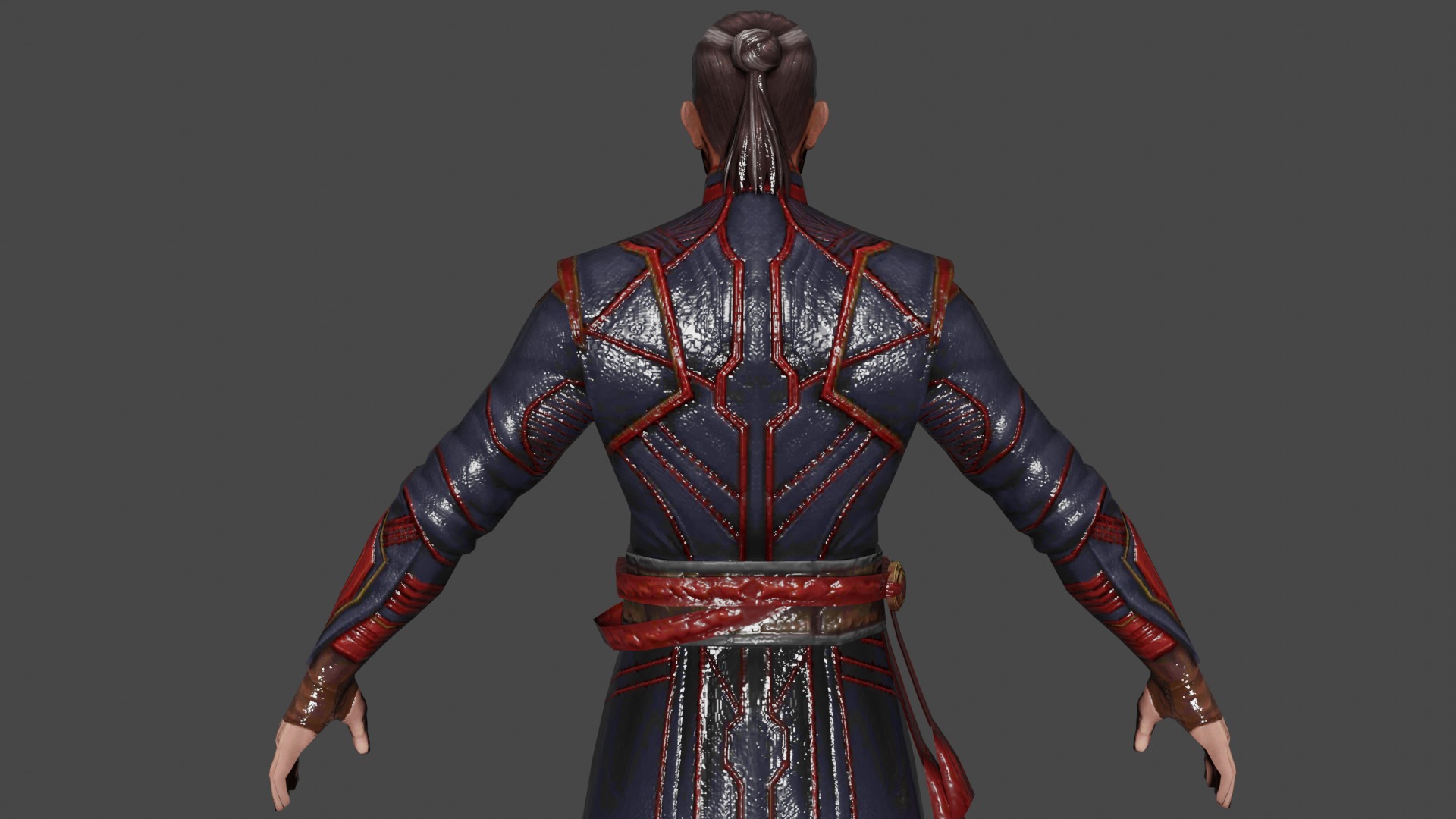 Defender Strange Low-poly 3D model_5